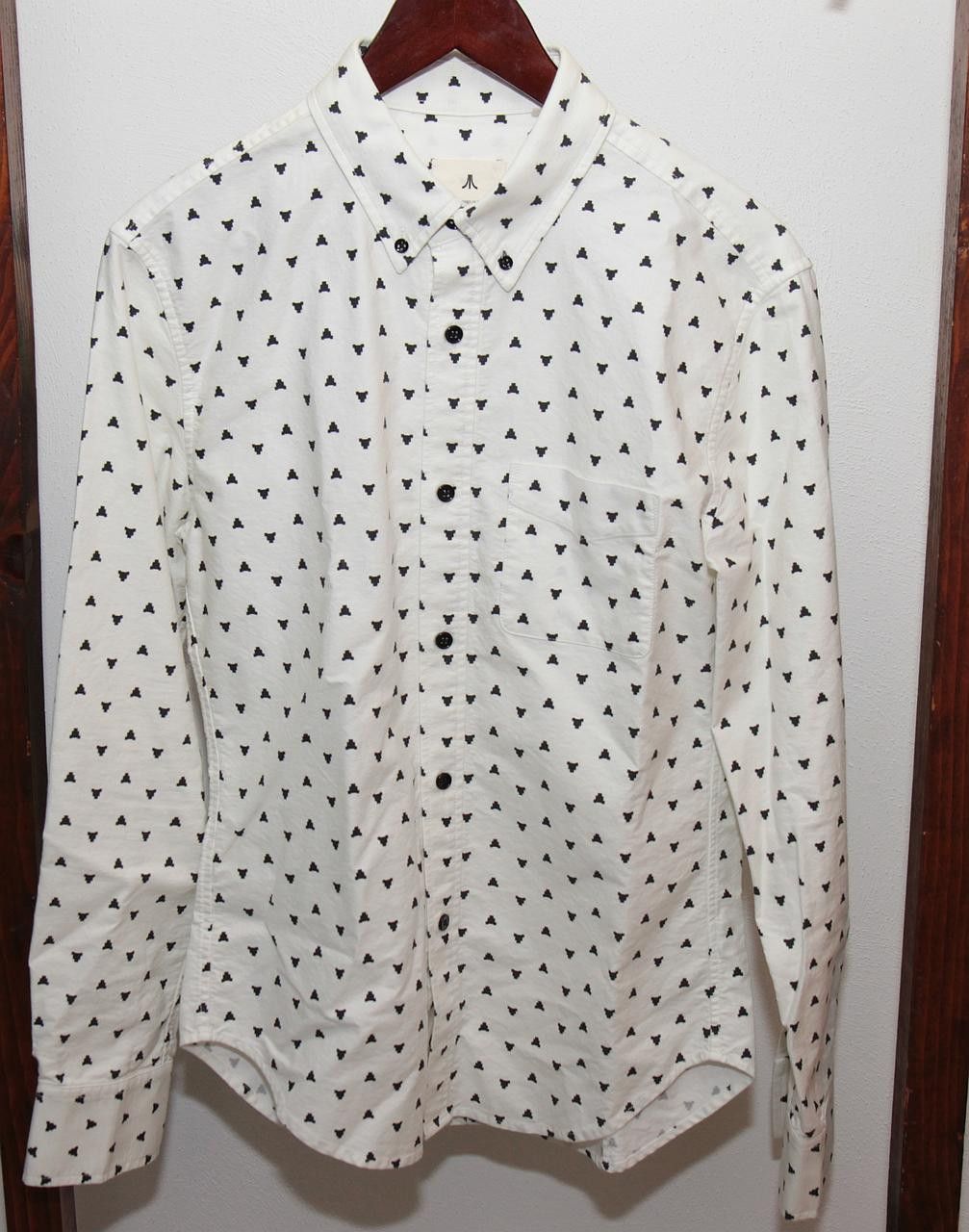Band Of Outsiders Vintage Atari Meteors Gaming Pixel Oxford Shirt Size US S / EU 44-46 / 1 - 2 Thumbnail