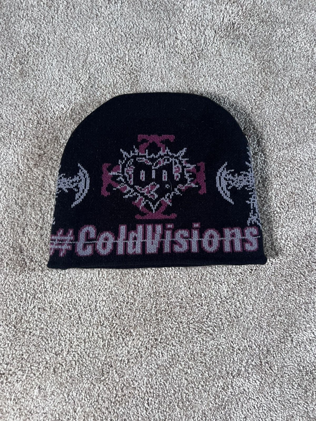 Drain Gang Bladee cold visions beanie Size ONE SIZE - 2 Thumbnail