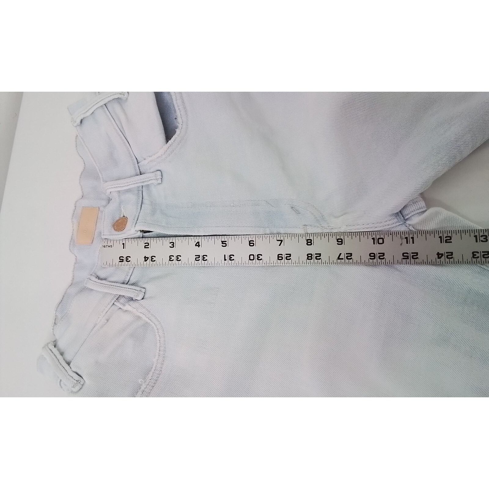 MOTHER Mother Denim Jeans Women's 26 The Hustler Ankle Fray Size 26" / US 2 / IT 38 - 8 Thumbnail