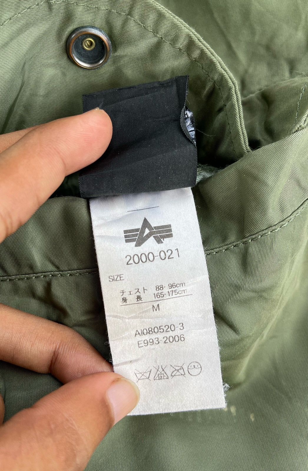 Alpha Industries 🔥Vintage Alpha Industries Ma-1 Flight Bomber Jacket Size US M / EU 48-50 / 2 - 18 Thumbnail