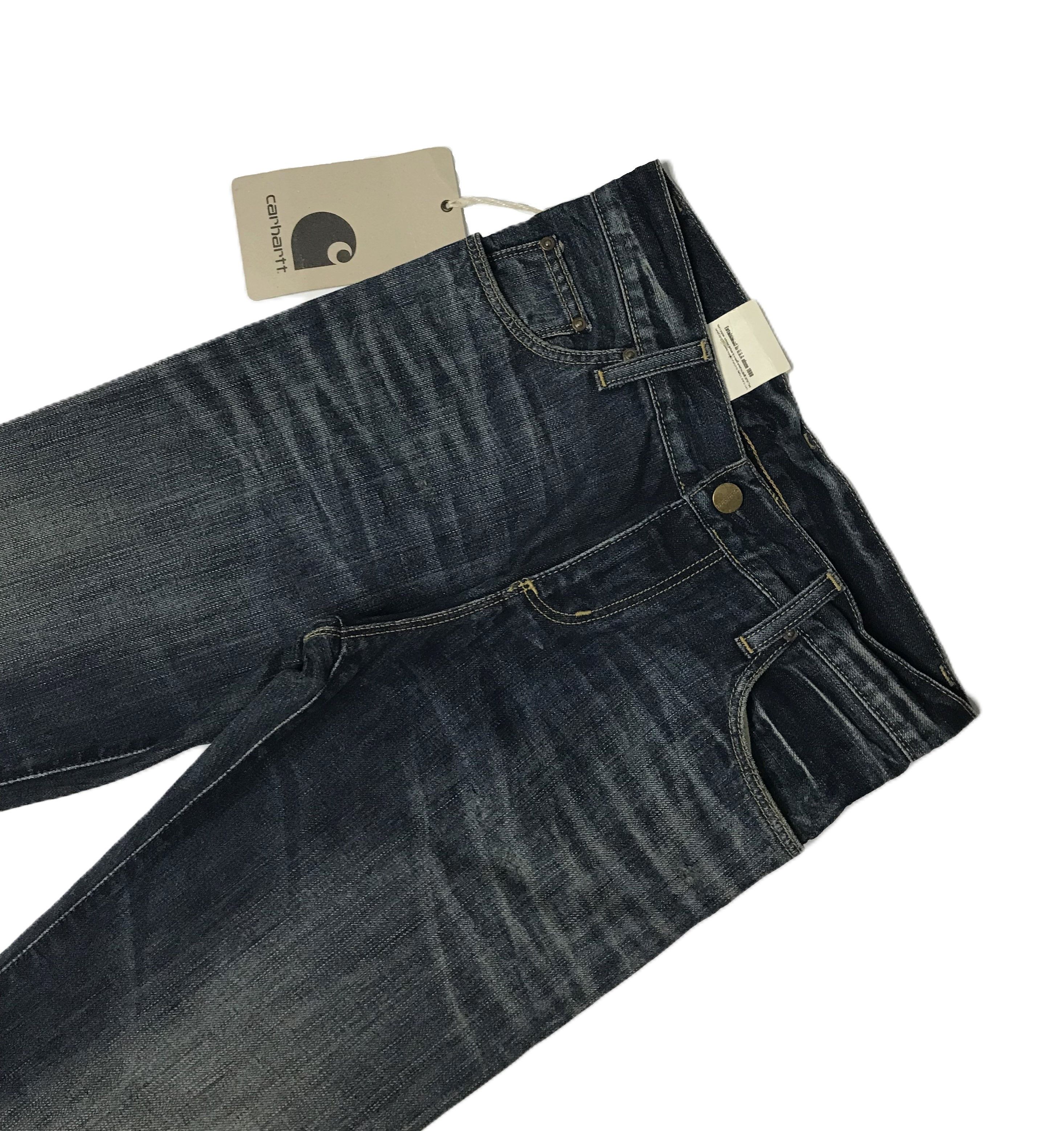 Carhartt NWT Carhartt Mens Ziggy Pant Washed Denim Sz 26x32 Size US 26 / EU 42 - 3 Thumbnail
