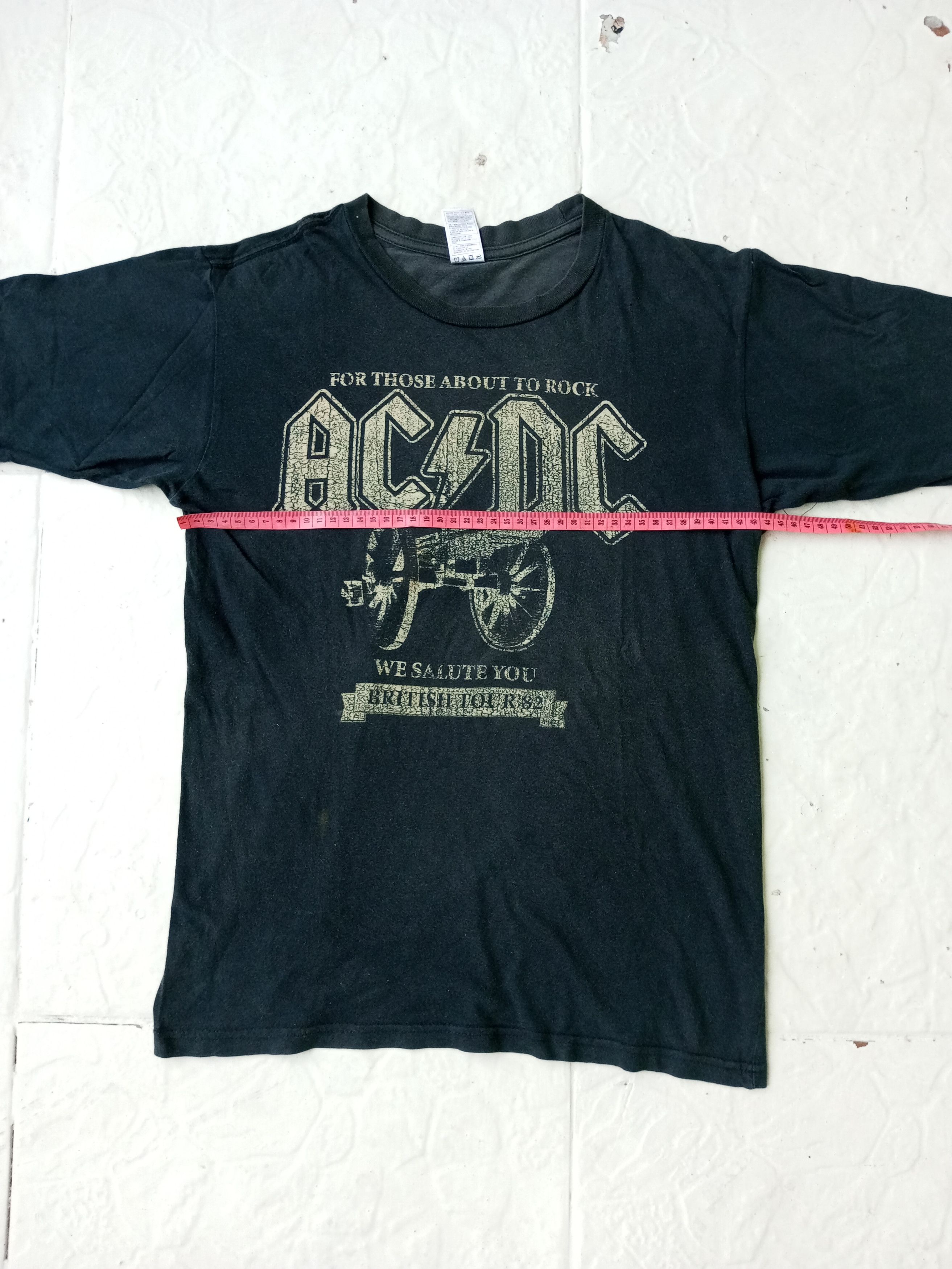 Band Tees ACDC rock band tees Size US S / EU 44-46 / 1 - 12 Thumbnail