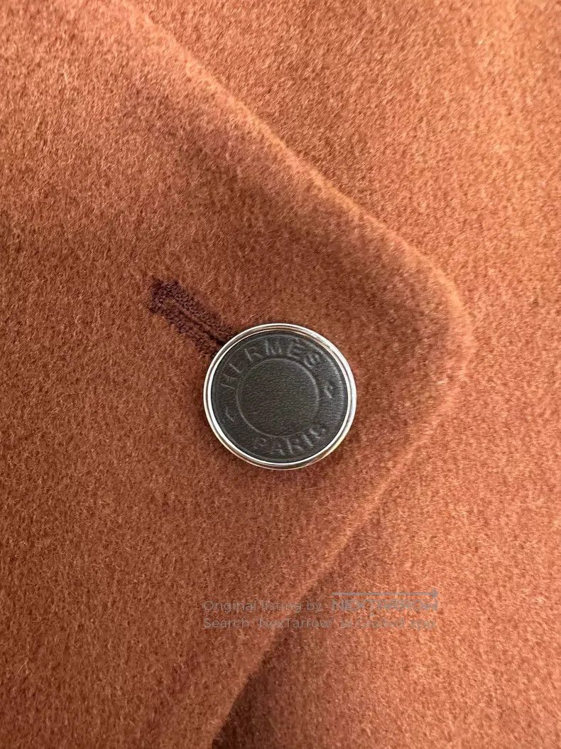Hermes Hermes Brown and red cashmere vest Size XXS / US 00 / IT 34 - 2 Thumbnail