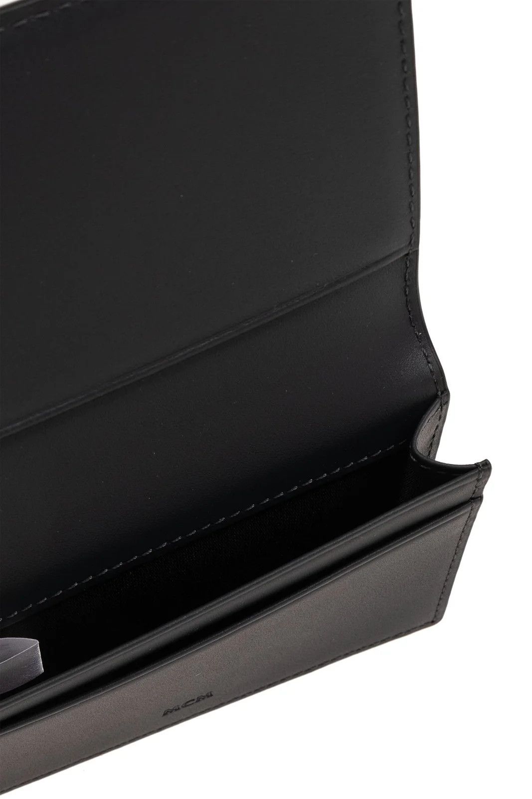 MCM o1mt1gz1224 Size: OS / Logo Himmel Card Holder in Grey/Black Size ONE SIZE - 4 Thumbnail