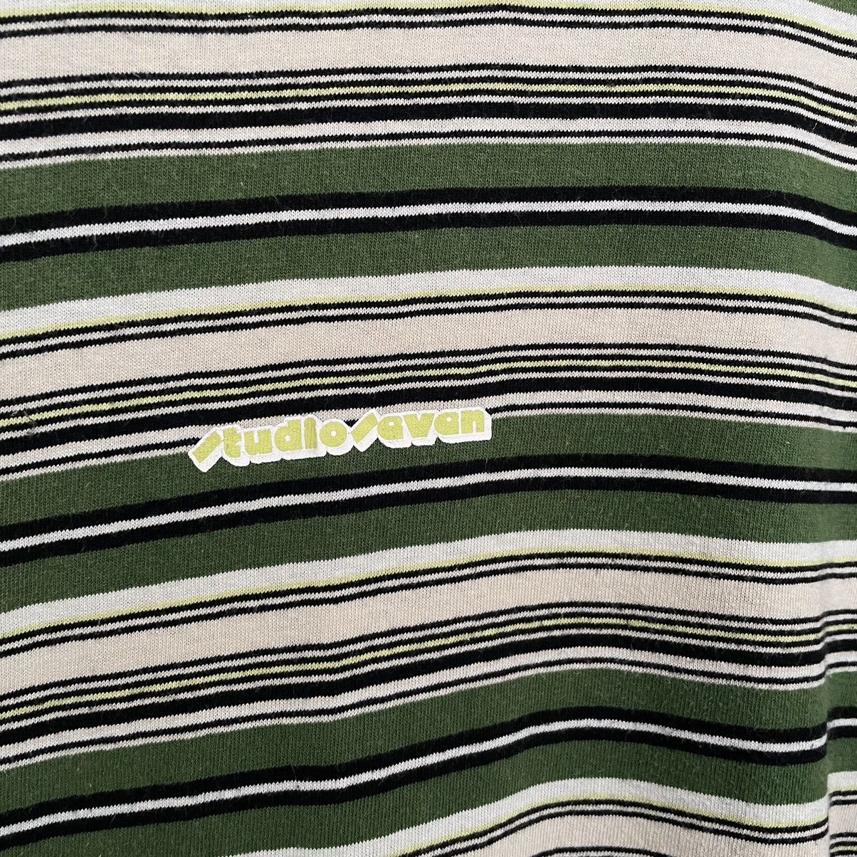 Japanese Brand × Studio Seven Studio Seven Oversized Stripes T Shirt Size US XL / EU 56 / 4 - 2 Thumbnail