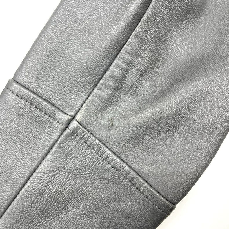 Balenciaga Balenciaga size 34 Grey motorcycle leather jacket Size XS / US 0-2 / IT 36-38 - 6 Thumbnail