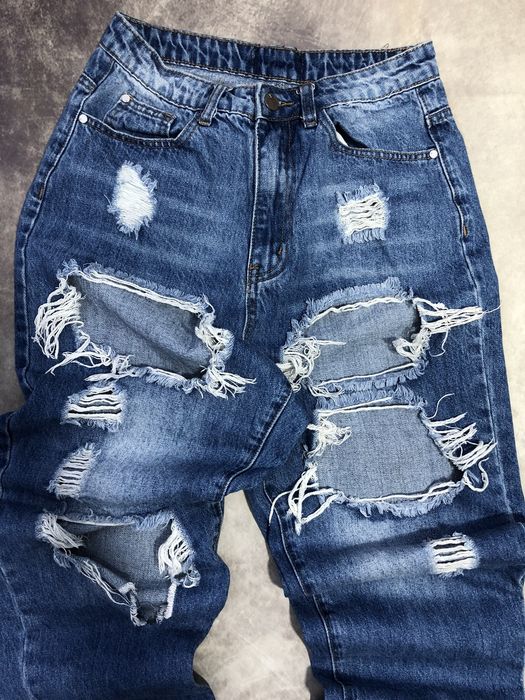 Japanese Brand High Street Washed Gradient Heavy Duty Work Jeans Grailed