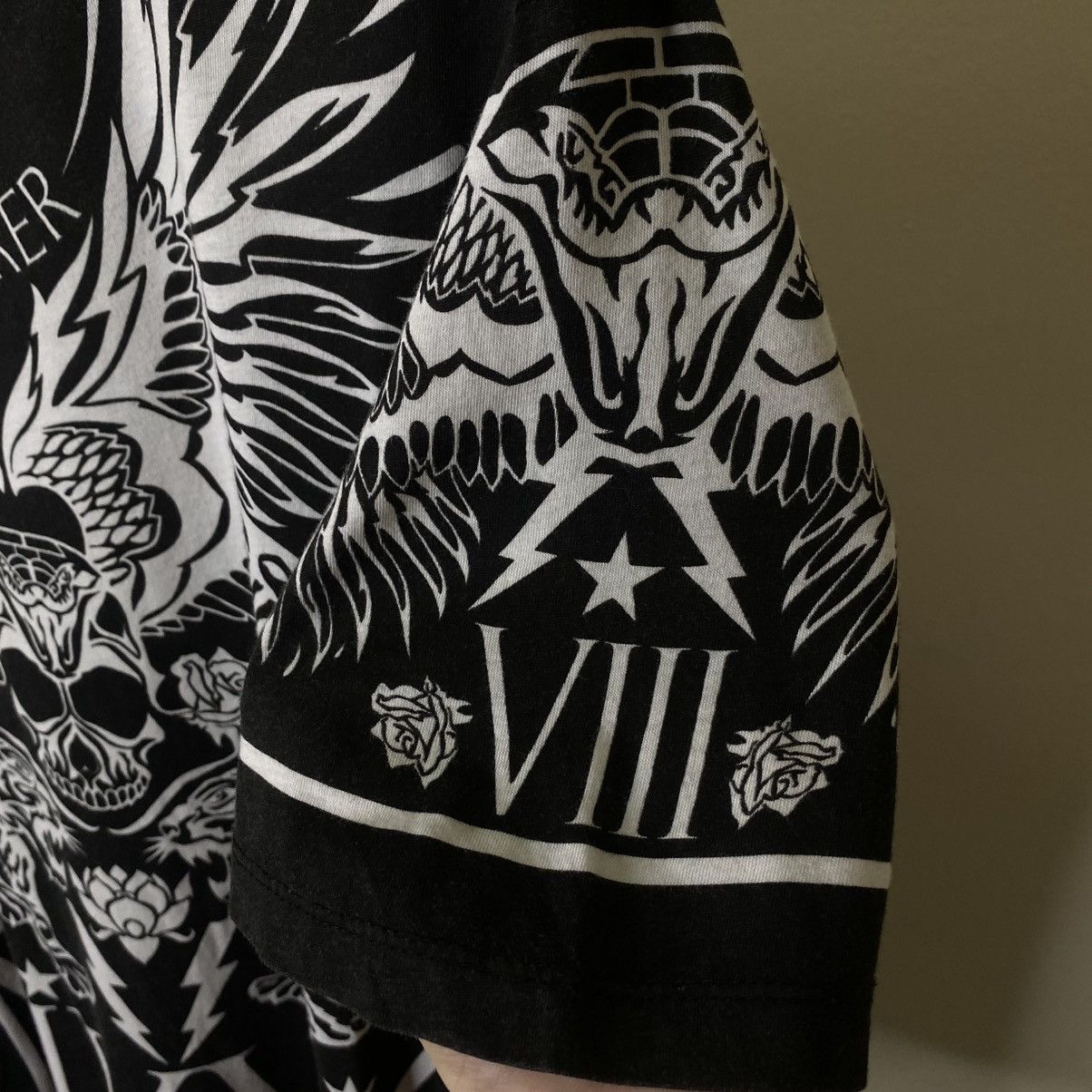Zara Zara Man Affliction Design AllOverPrint T Shirt Size US M / EU 48-50 / 2 - 4 Thumbnail