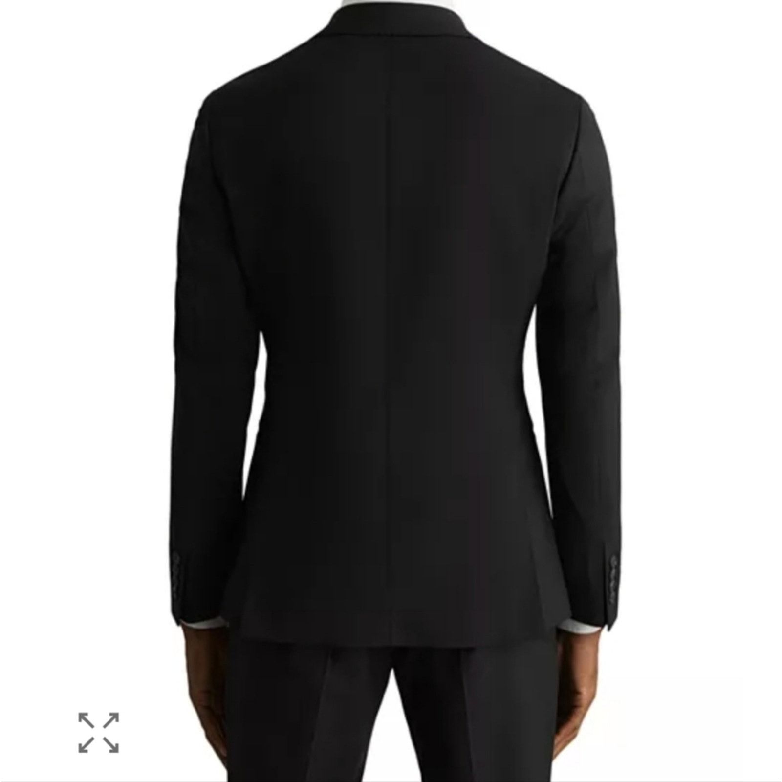 Reiss REISS Promise Plain Weave Blazer,Black, 44R,Retail $475 US Size 44R - 3 Thumbnail