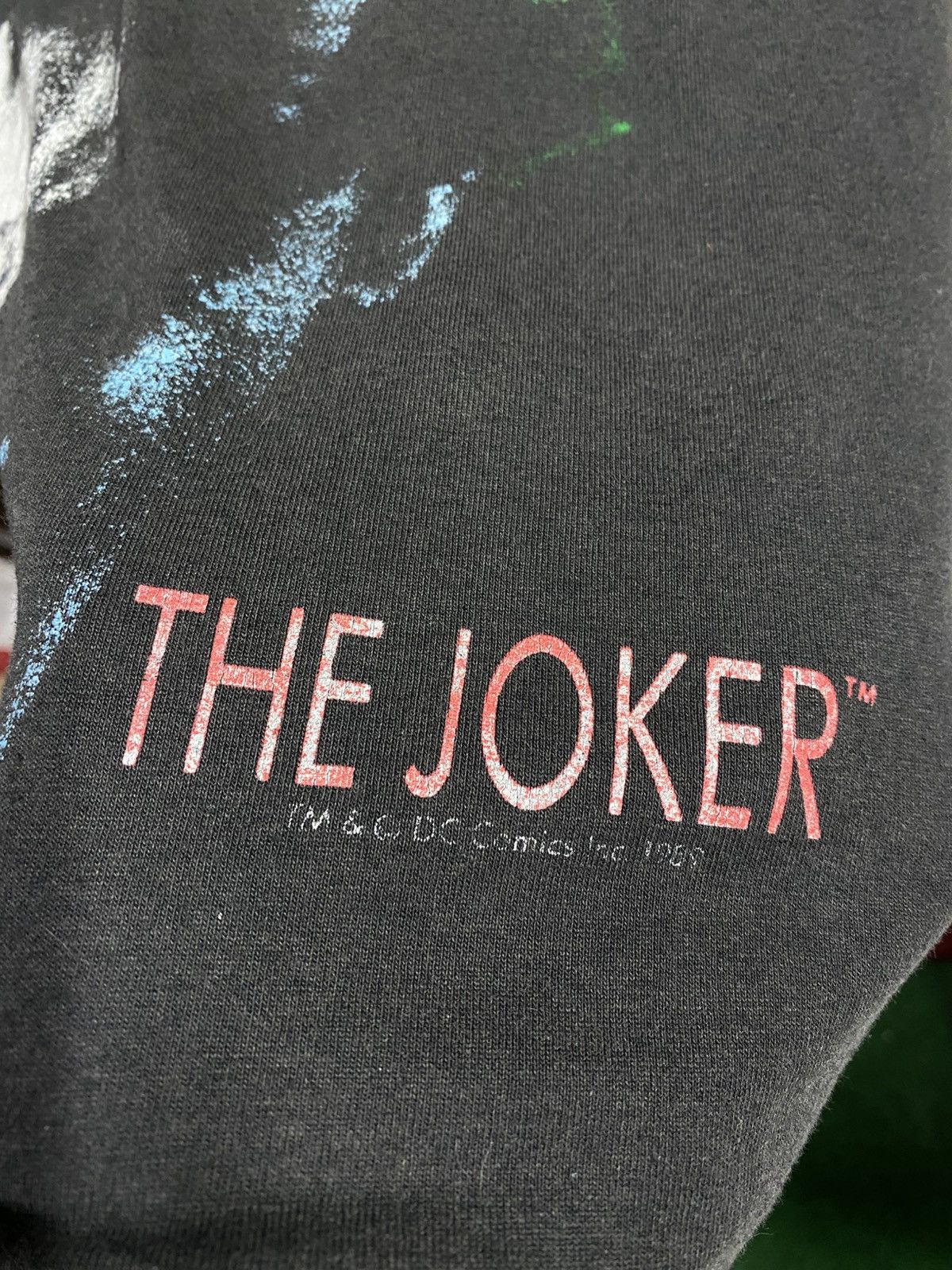 DC Comics × Vintage Vintage 80’s Joker Jack Nicholson Tee Shirt Medium Size US M / EU 48-50 / 2 - 2 Thumbnail