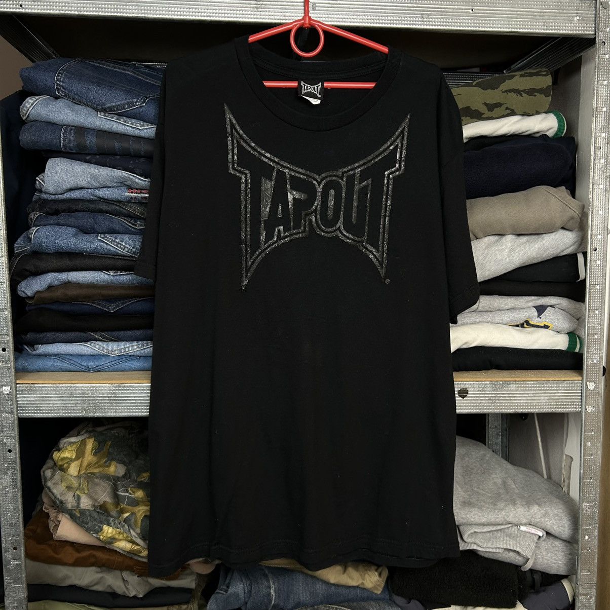 Tapout Vintage Tapout Big logo y2k fighting streetwear tee Size US L / EU 52-54 / 3 - 1 Thumbnail