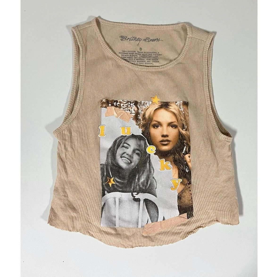 Band Tees Britney Spears ‘Lucky’ Graphic Band Tee Top T-Shirt Size S🎤✨ Size S / US 4 / IT 40 - 1 Thumbnail