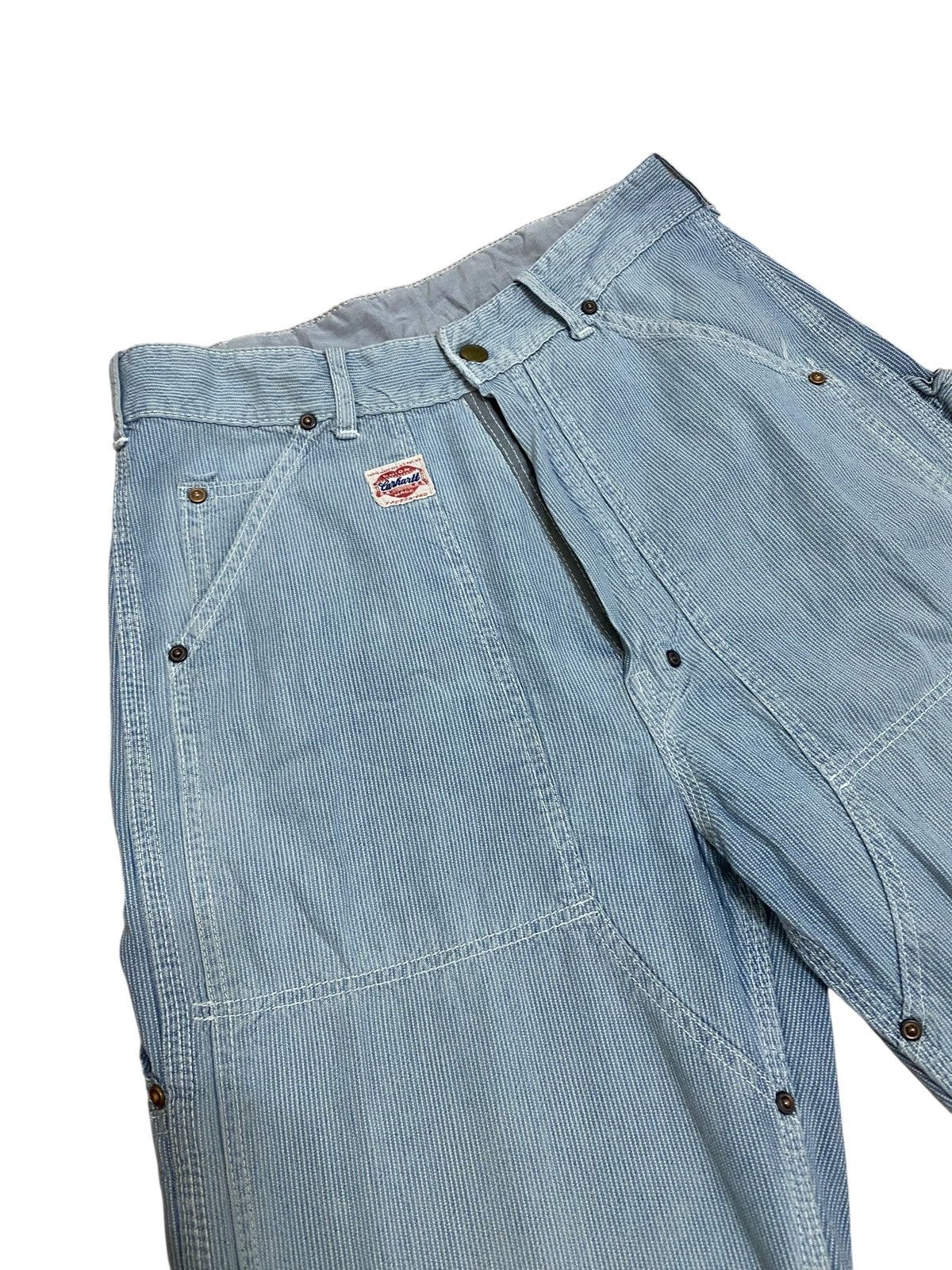 Carhartt Vintage reprodution 50s carhartt love double knee horky pant Size US 27 - 5 Thumbnail