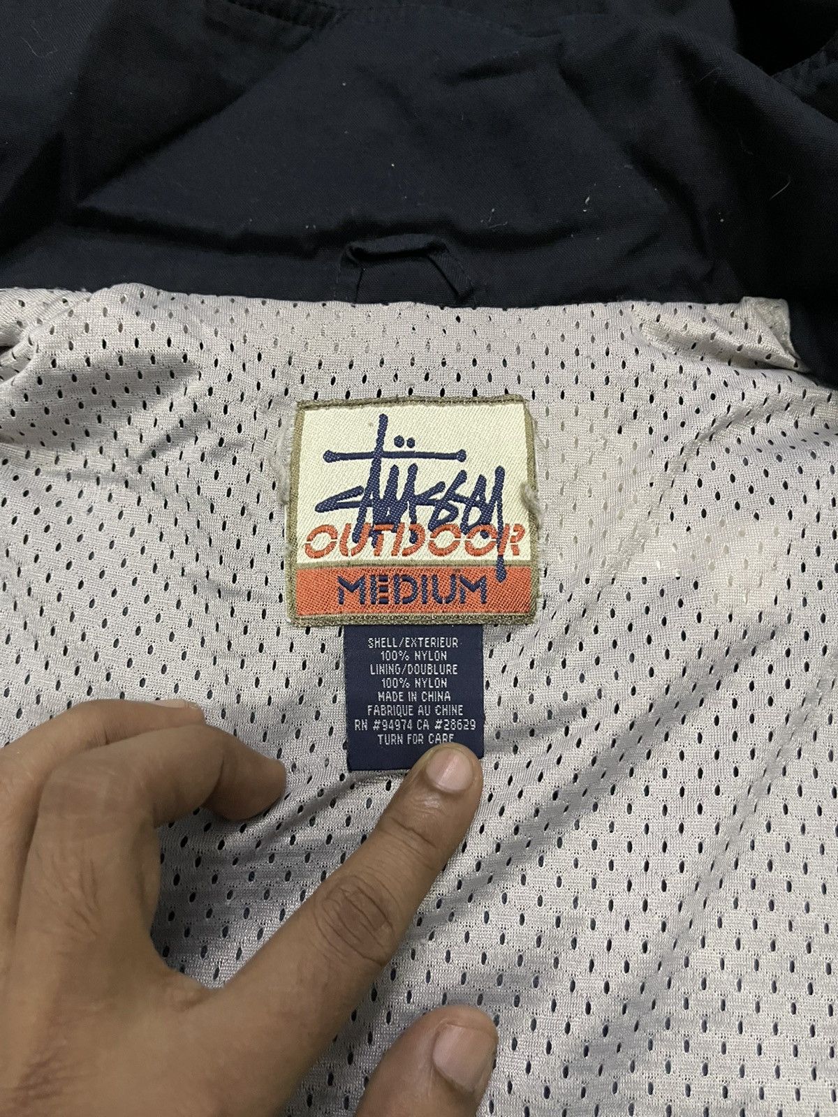 Stussy VINTAGE OG STUSSY OUTDOOR S80 WINDBREAKER DISTRESSED Size US M / EU 48-50 / 2 - 20 Thumbnail