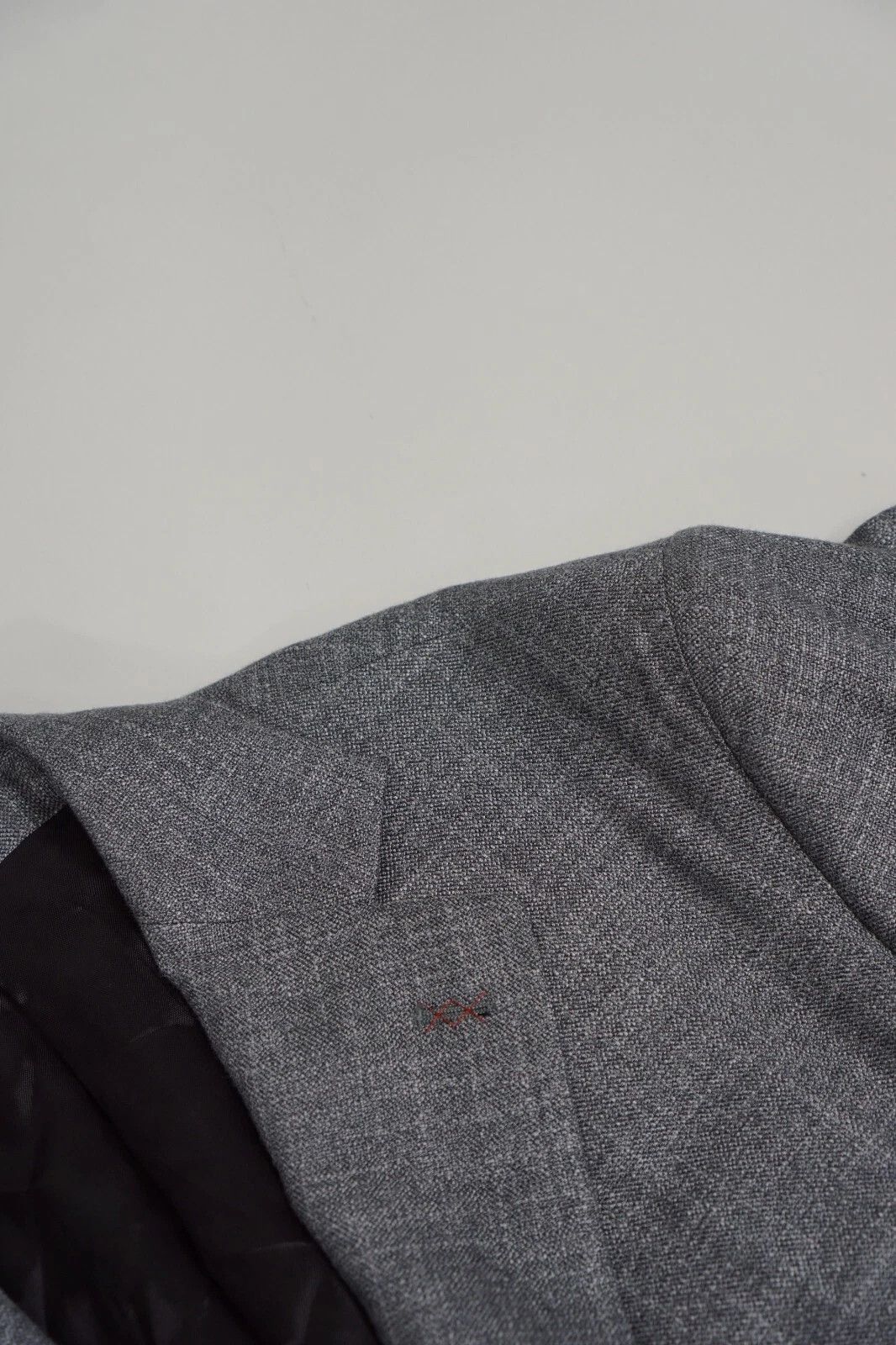 Suitsupply Men Suitsupply Blazer Lazio Bamboo Grey Huddersfield US38S Size 38S - 4 Thumbnail