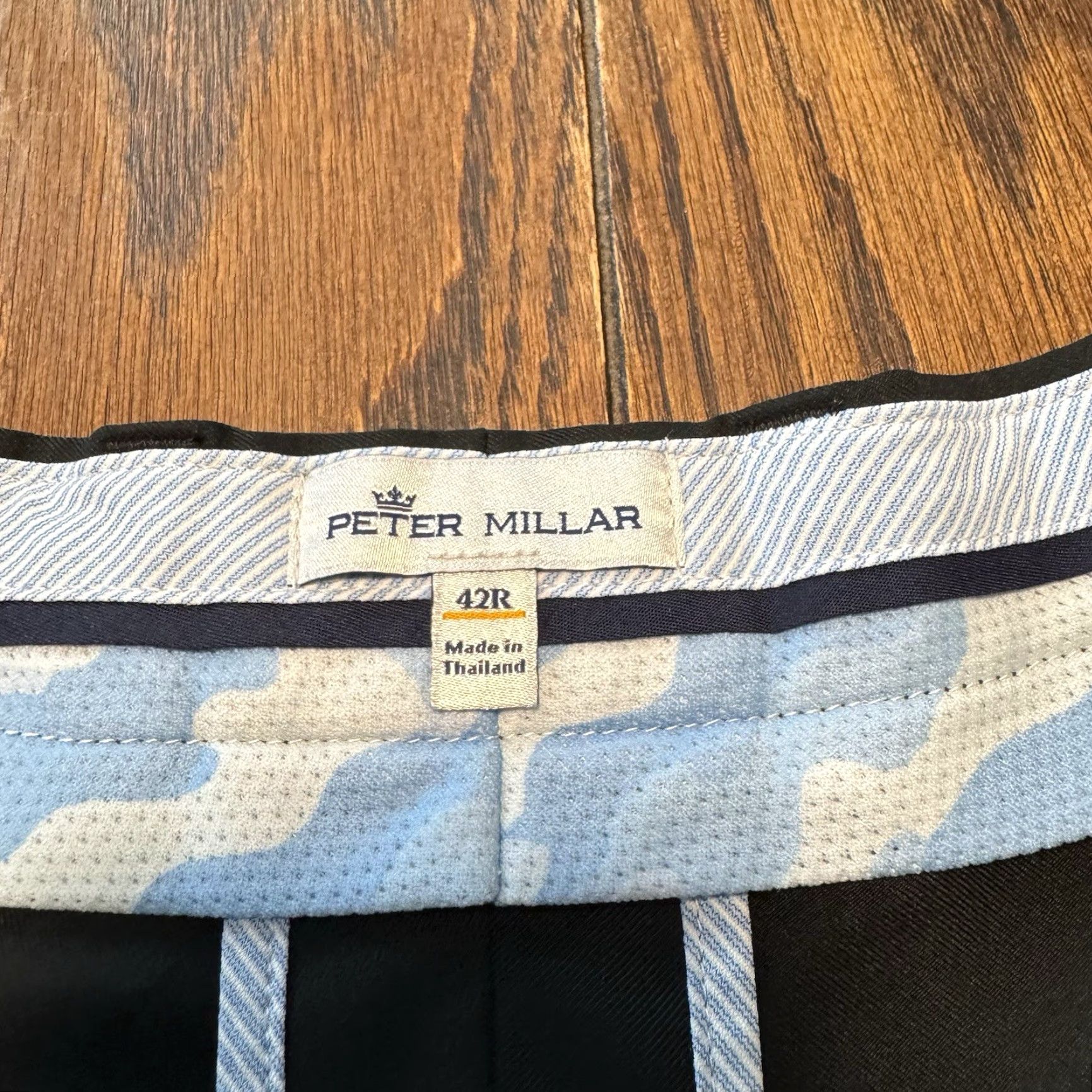 Peter Millar Peter Millar Men's Shorts Golf Black Size 42 Performance Stretch Size US 42 / EU 58 - 4 Thumbnail