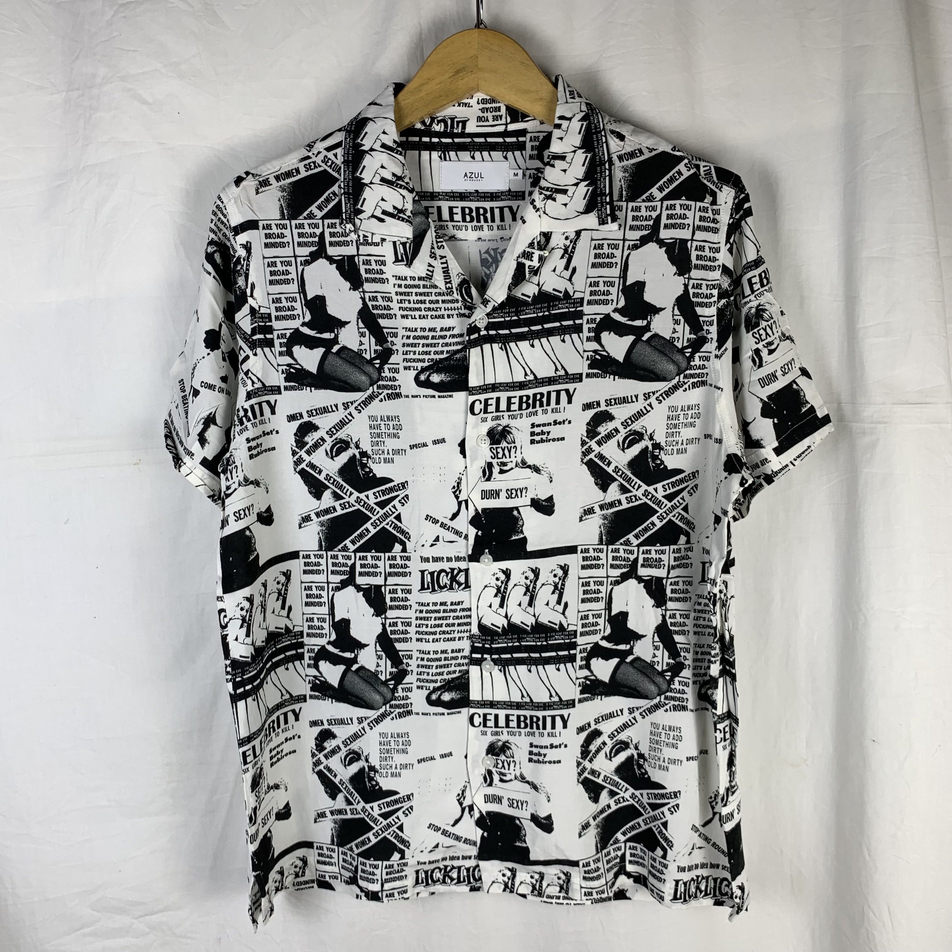 Azul Moussy Women Sexually Over Print Shirt