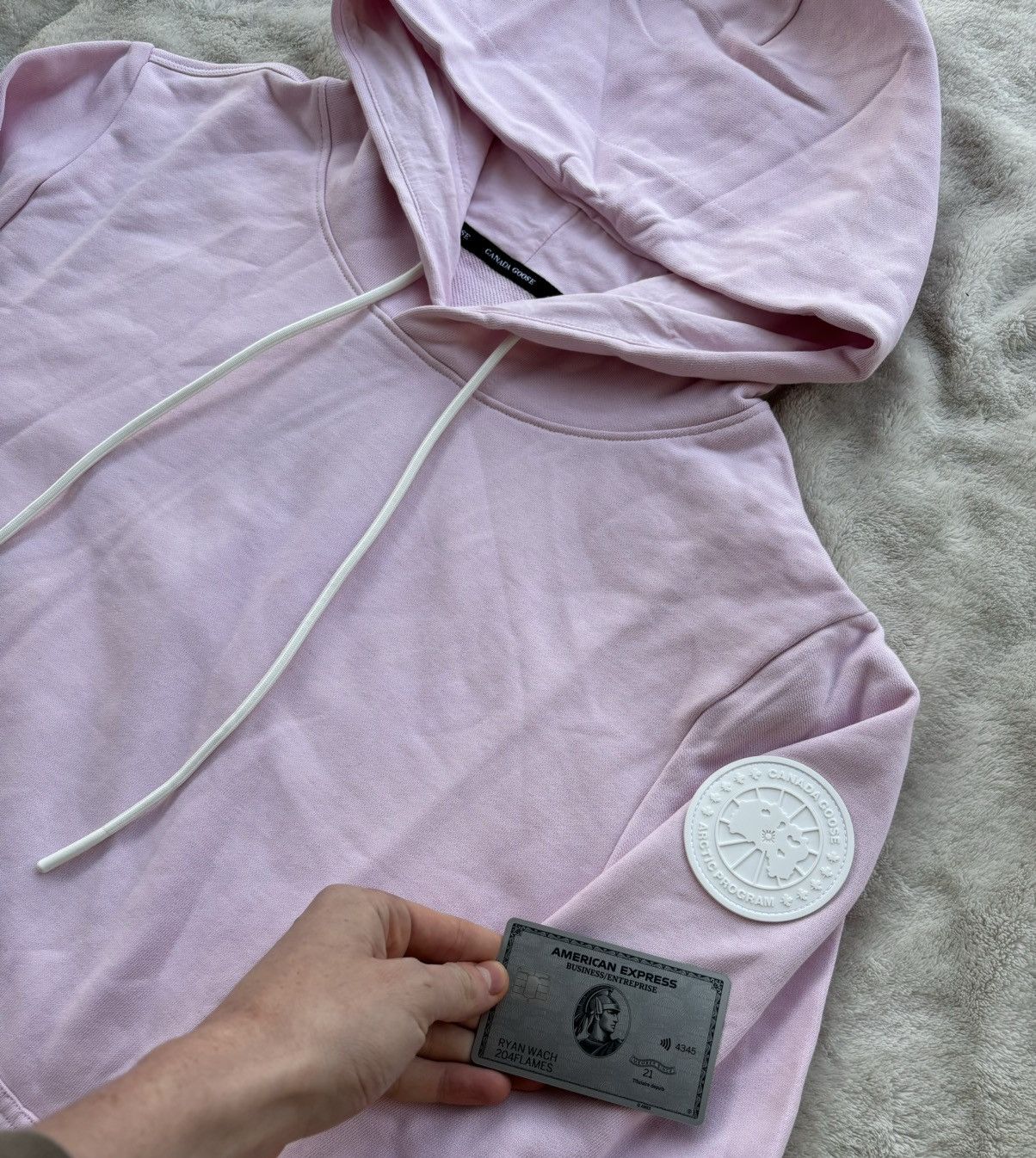 Canada Goose Canada Goose Pastel Sunset Pink Badge Hoodies Size US S / EU 44-46 / 1 - 2 Thumbnail