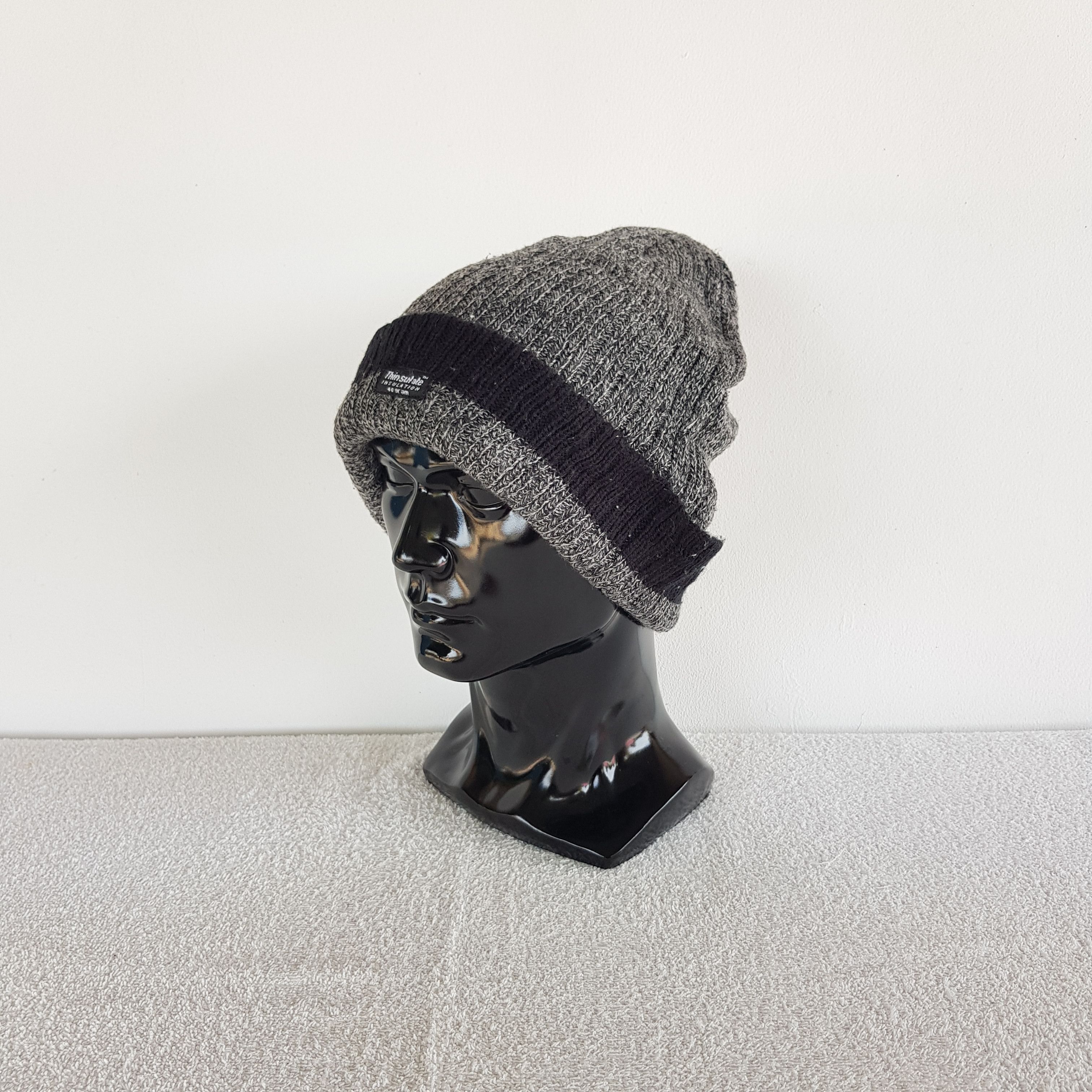 Japanese Brand Vintage Thinsulate Beanie 90s Ski Gear Snow Caps Hats Size ONE SIZE - 1 Thumbnail