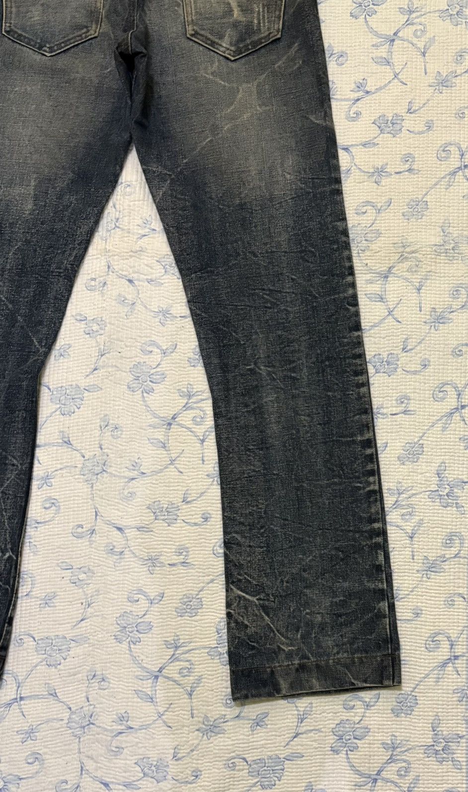 Global Work × Vintage Japanese Global Work Streetwear Flared Distressed Denim Size US 32 / EU 48 - 14 Thumbnail