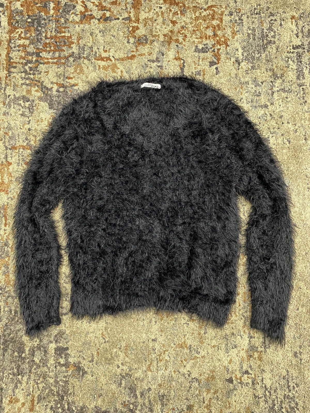 If Six Was Nine × Japanese Brand Fuzzy Mohair Grunge avail avntgrde Kurt Cobain Style Size US M / EU 48-50 / 2 - 7 Thumbnail