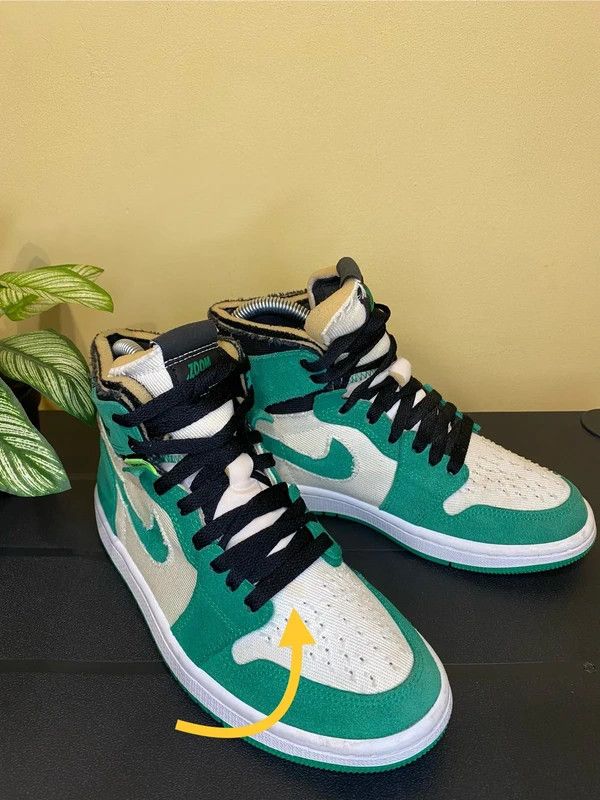 Nike Jordan 1 Zoom Air CMFT Stadium Green/Black-White Size US 6.5 / IT 36.5 - 8 Thumbnail