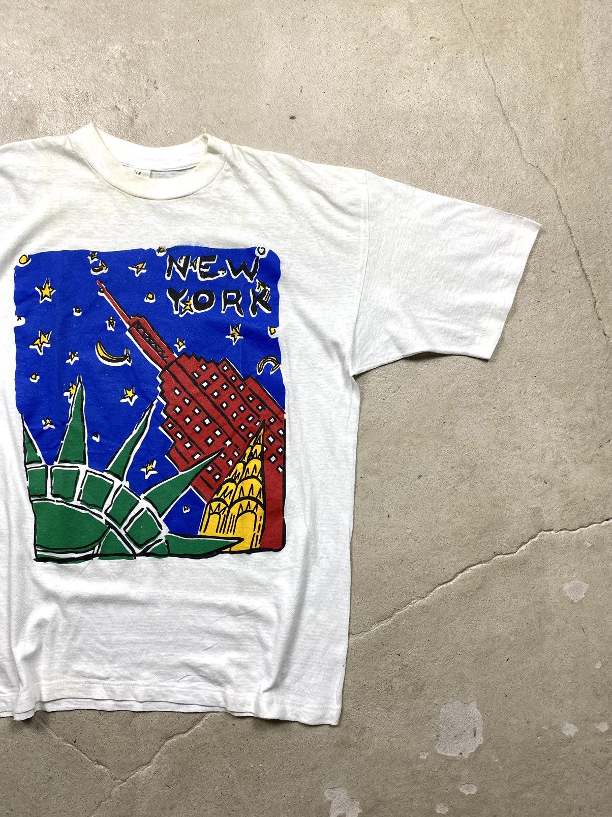Band Tees Rare! Vintage 1990’s New York Art T Shirt Hype Size US M / EU 48-50 / 2 - 3 Thumbnail