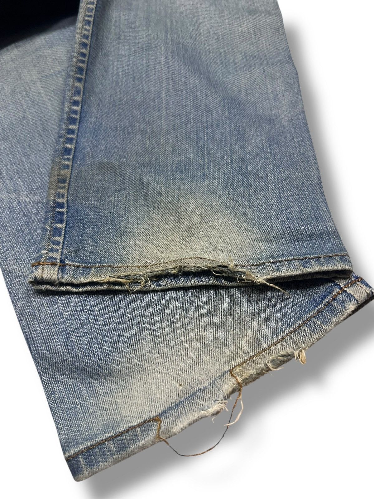 Diesel Diesel Vintage Jeans With Regular Slim Loose and Faded Wash Size US 33 - 11 Thumbnail