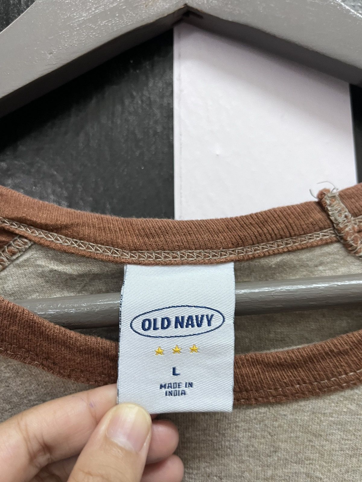Old Navy Vintage Old Navy Long Sleeve Size US L / EU 52-54 / 3 - 3 Thumbnail