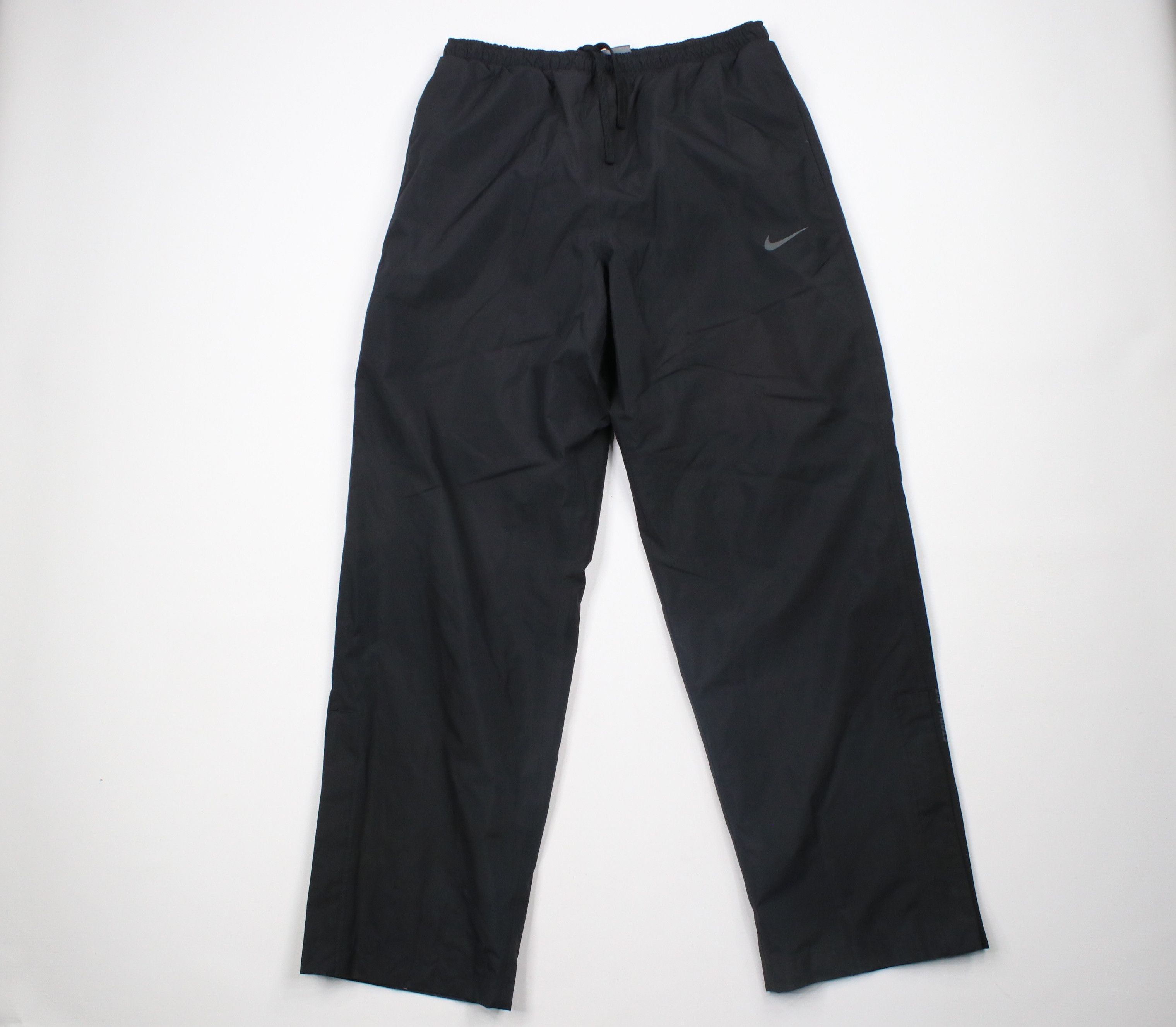 Nike Golf Fit Wide Leg Waterproof Golfing Rain Pants Black