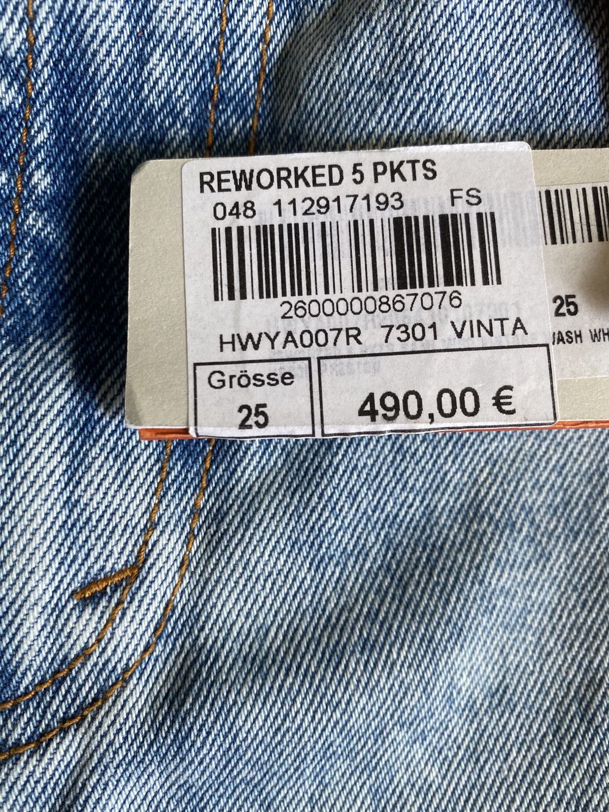 Heron Preston Heron Preston X Sami Miro Vintage Jeans Size 25 Size 25" / US 0 / IT 36 - 7 Thumbnail