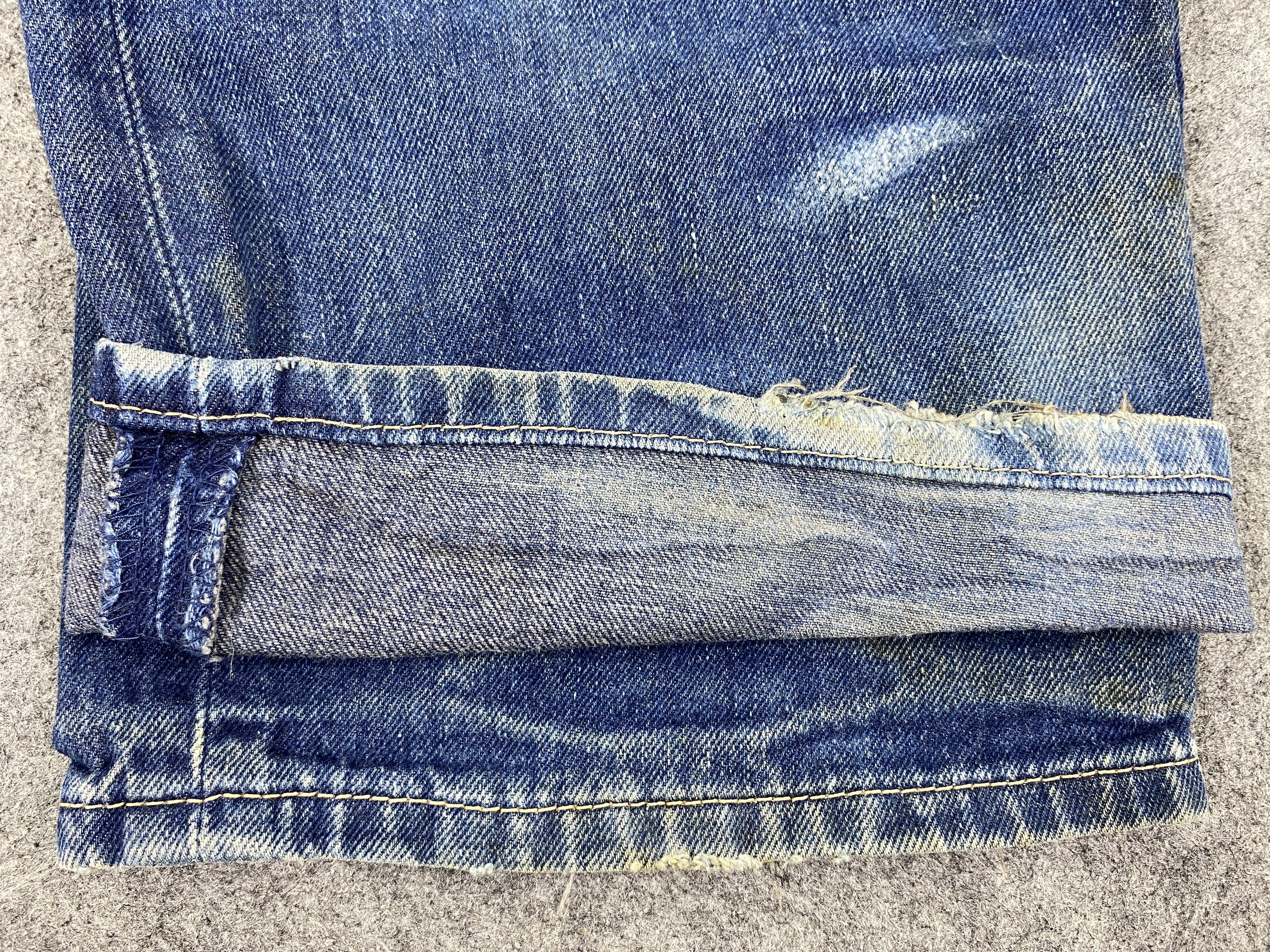 Japanese Brand Distressed Blue Vintage Levi's 902 35x31 Denim -SJ181 Size US 35 - 11 Thumbnail
