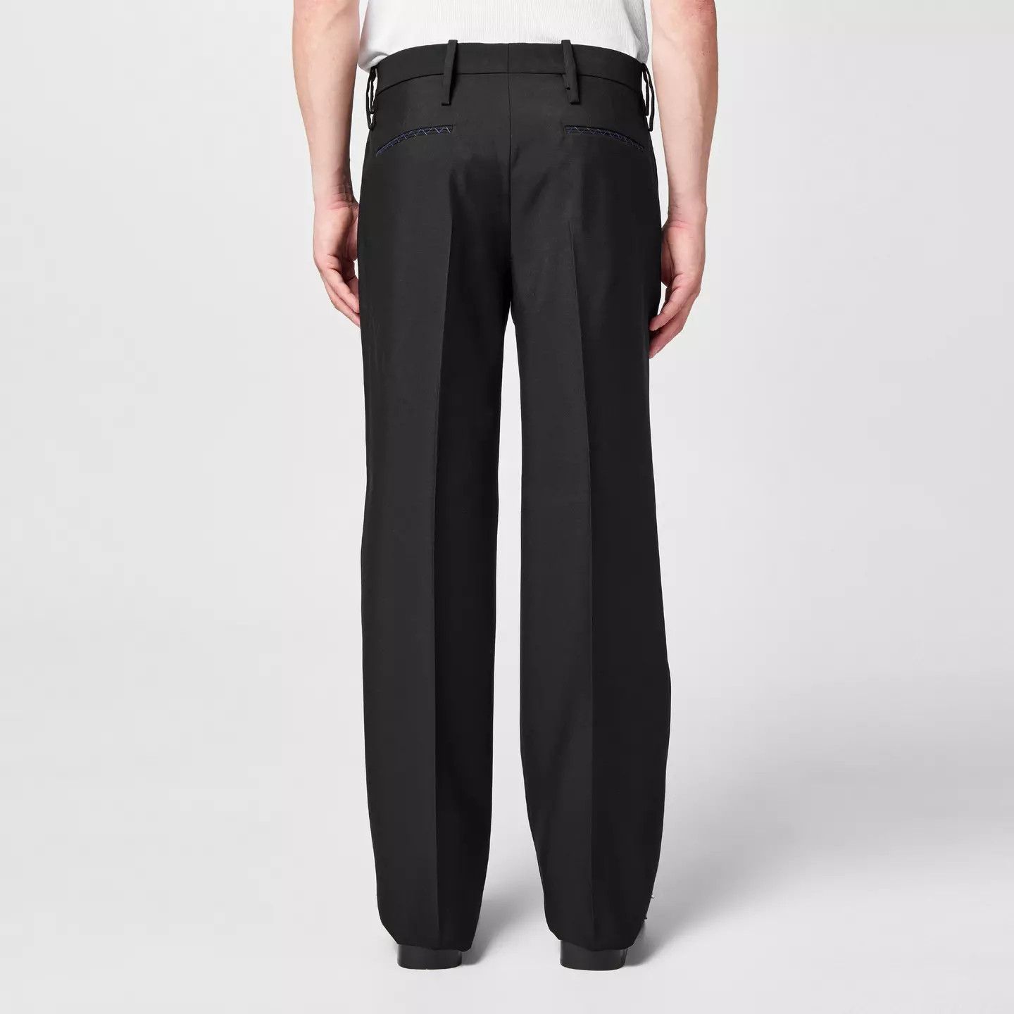 Burberry o1g2r1mq0426 Straight Trousers in Black Size US 34 / EU 50 - 4 Thumbnail