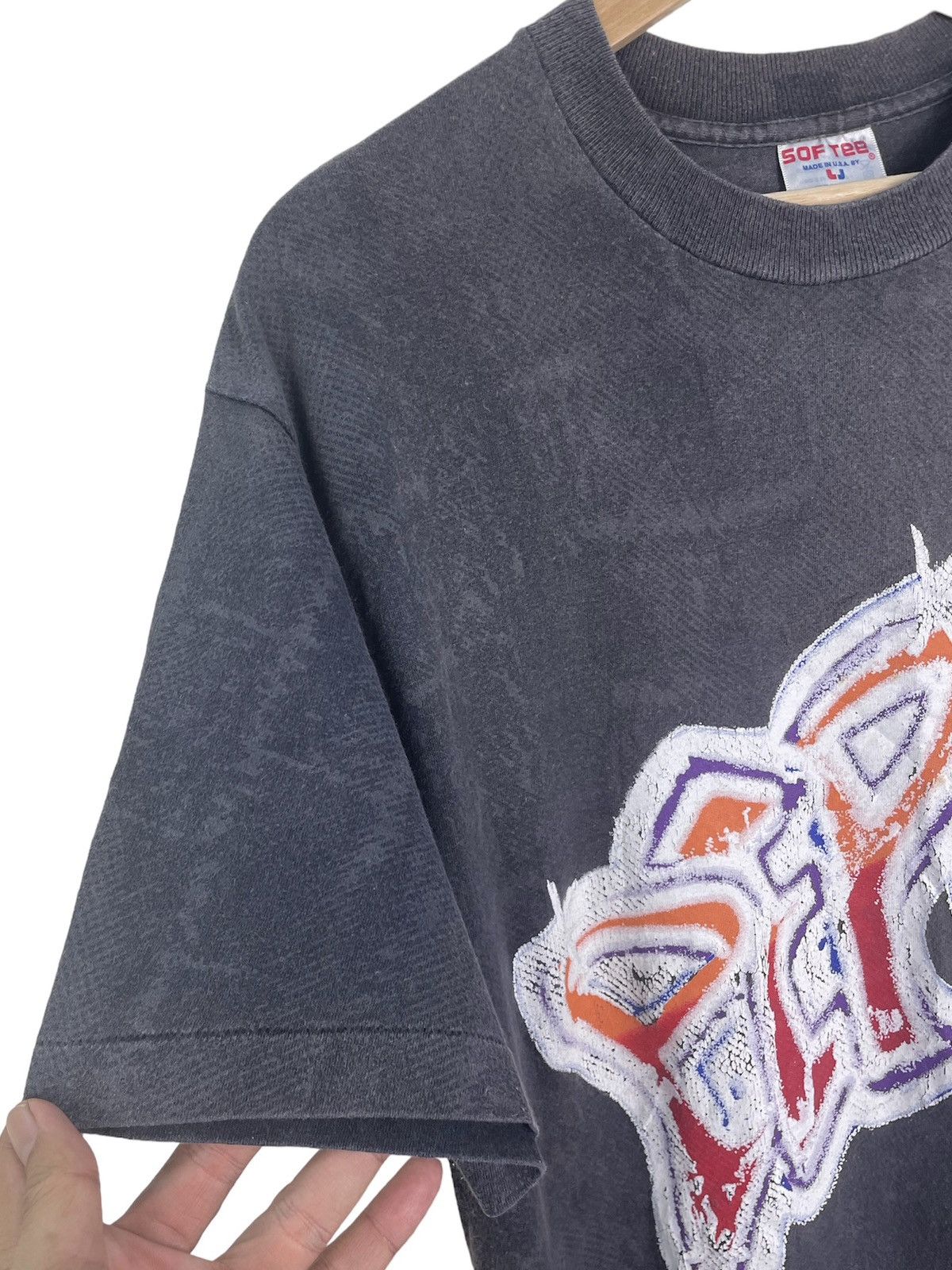 Pepsi × Vintage 90s Pepsi All Over Print Tee - Sof Tee - Made in USA Size US L / EU 52-54 / 3 - 11 Thumbnail