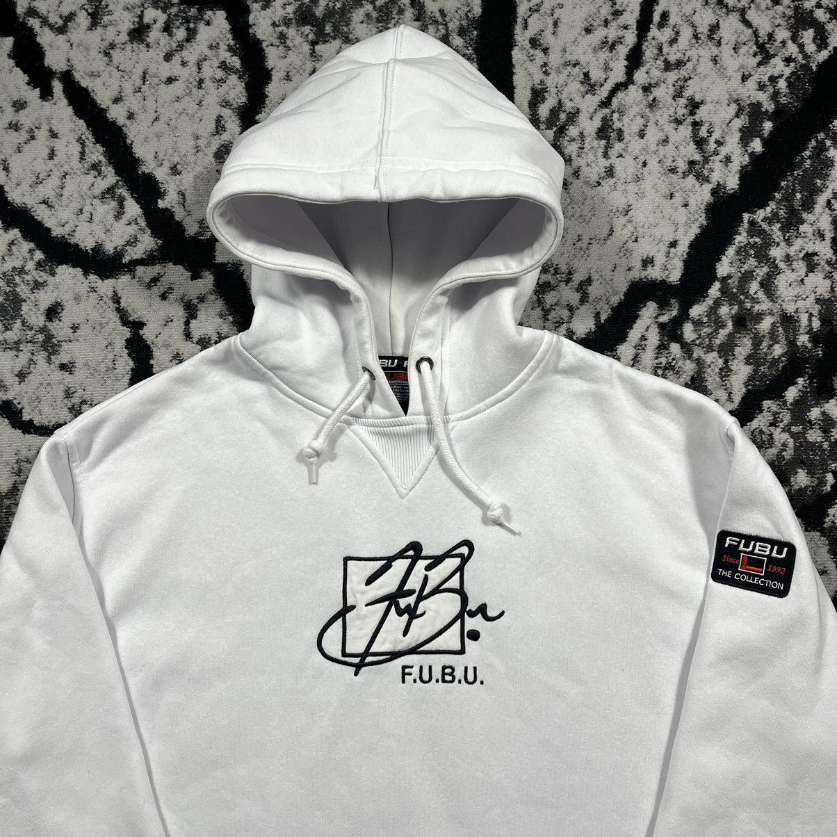 Fubu VINTAGE Y2K FUBU JNCO STYLE HOODIE SWEATSHIRT BIG LOGO Size US L / EU 52-54 / 3 - 2 Thumbnail