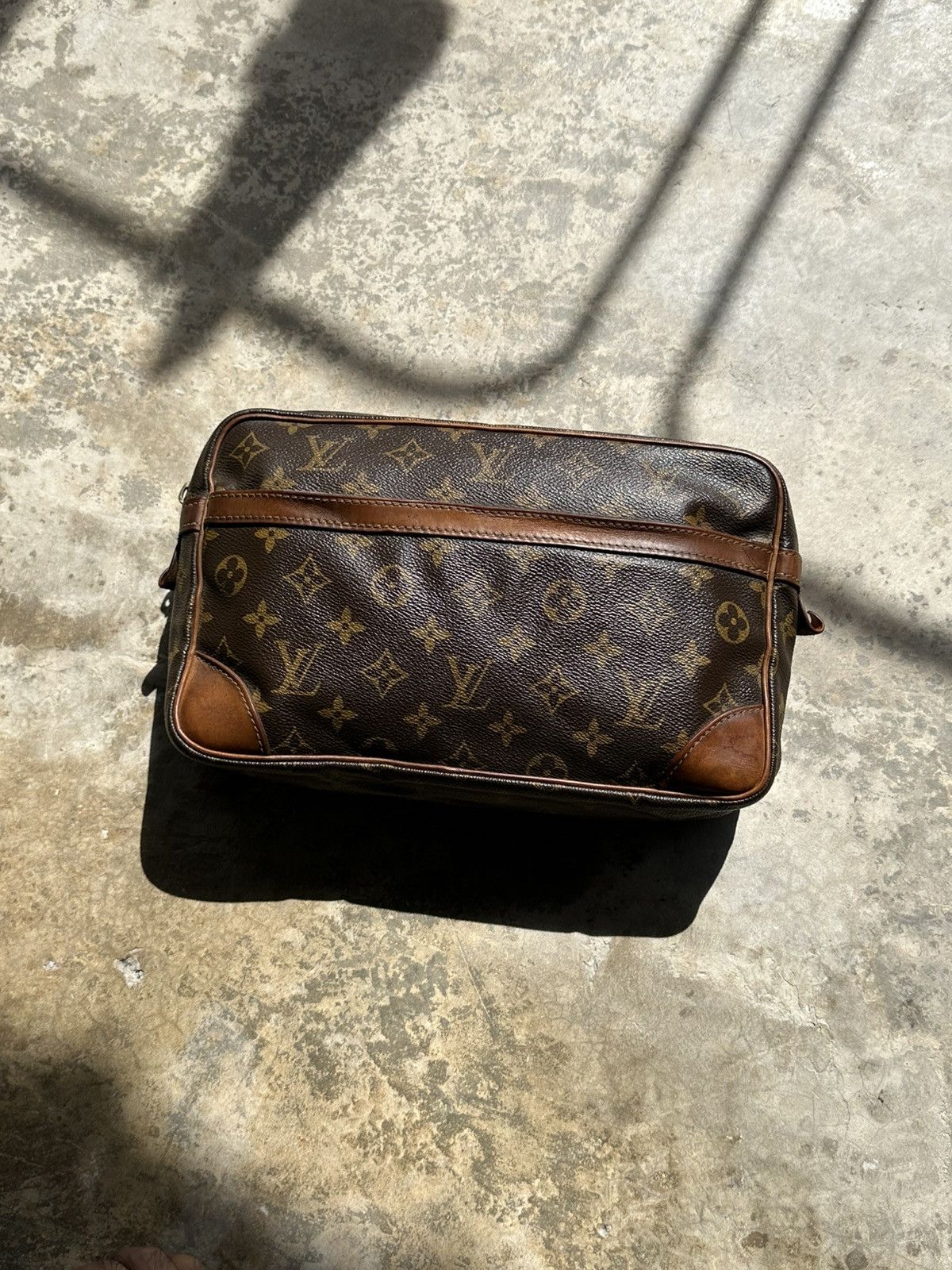 Louis Vuitton Vintage 1980 Louis Vuitton Compiegne 28 Clutch Bag (SL0946) Size ONE SIZE - 2 Thumbnail