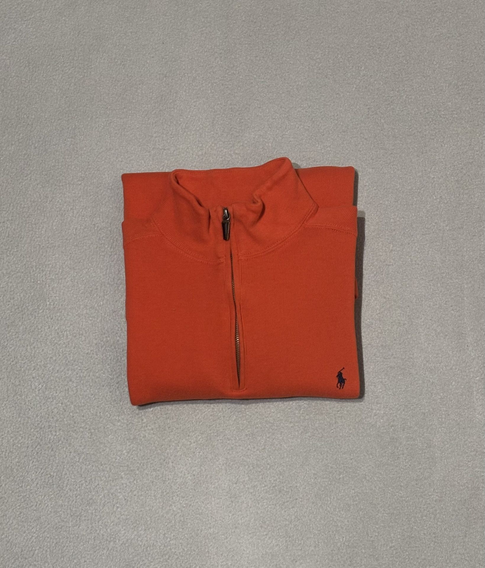 Polo Ralph Lauren Polo Ralph Lauren 1/4 zip sweatshirt orange large Size US L / EU 52-54 / 3 - 20 Thumbnail