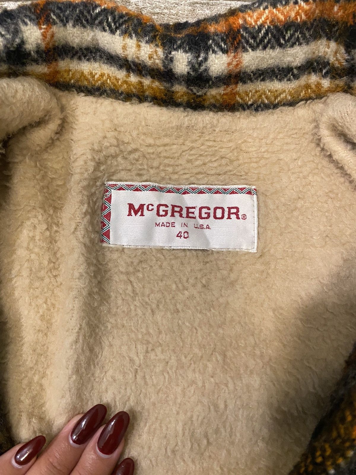McGregor Vintage McGregor Wool Flannel Jacket Size US S / EU 44-46 / 1 - 4 Thumbnail