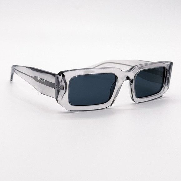 New Prada Pr06Ys 12R09T Women Sunglasses Spr 06Y 12R09T in Silver