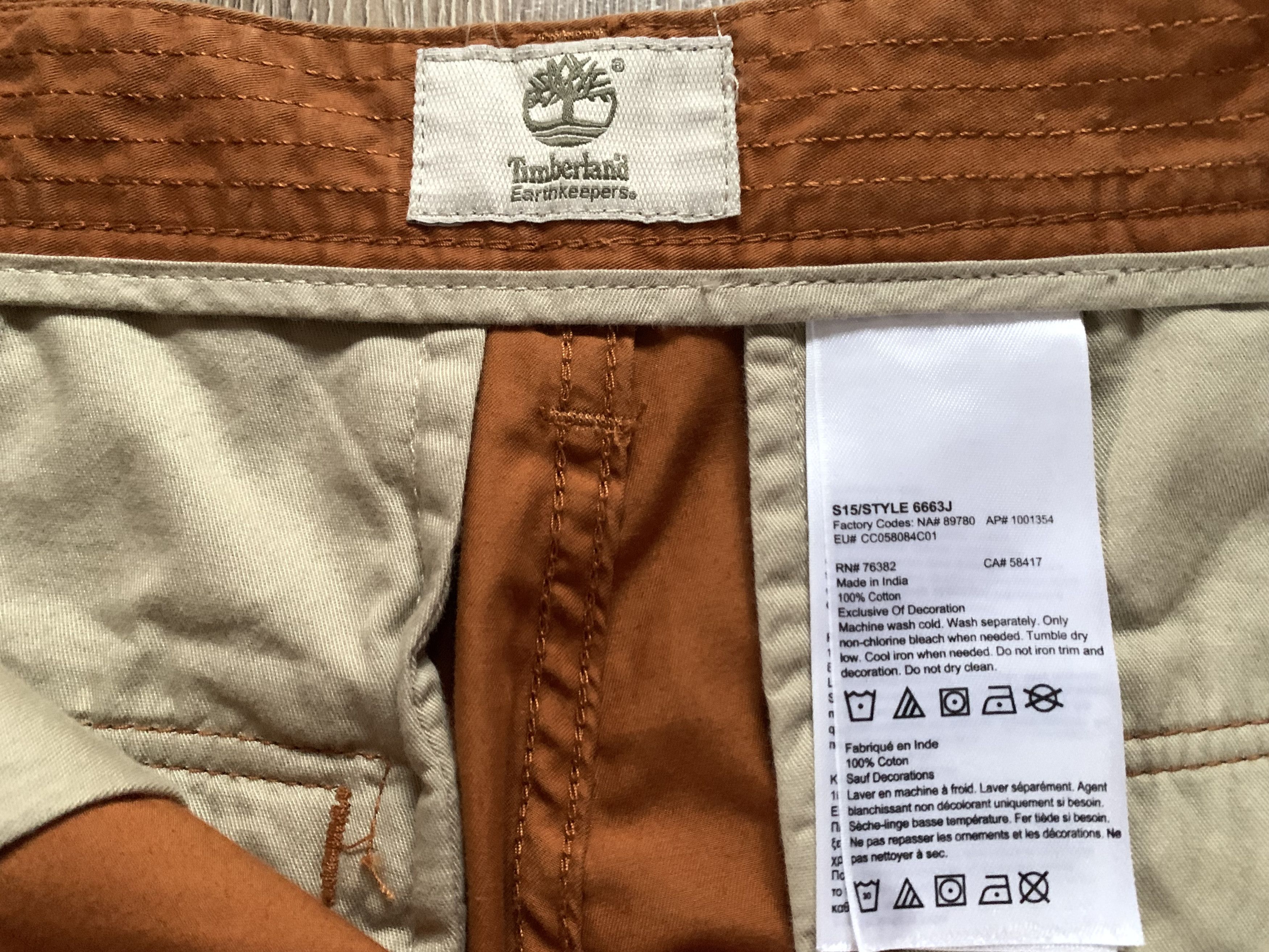Timberland × Vintage Timberland Thompson Lake Cargo Pants Trouser Size US 30 / EU 46 - 7 Thumbnail