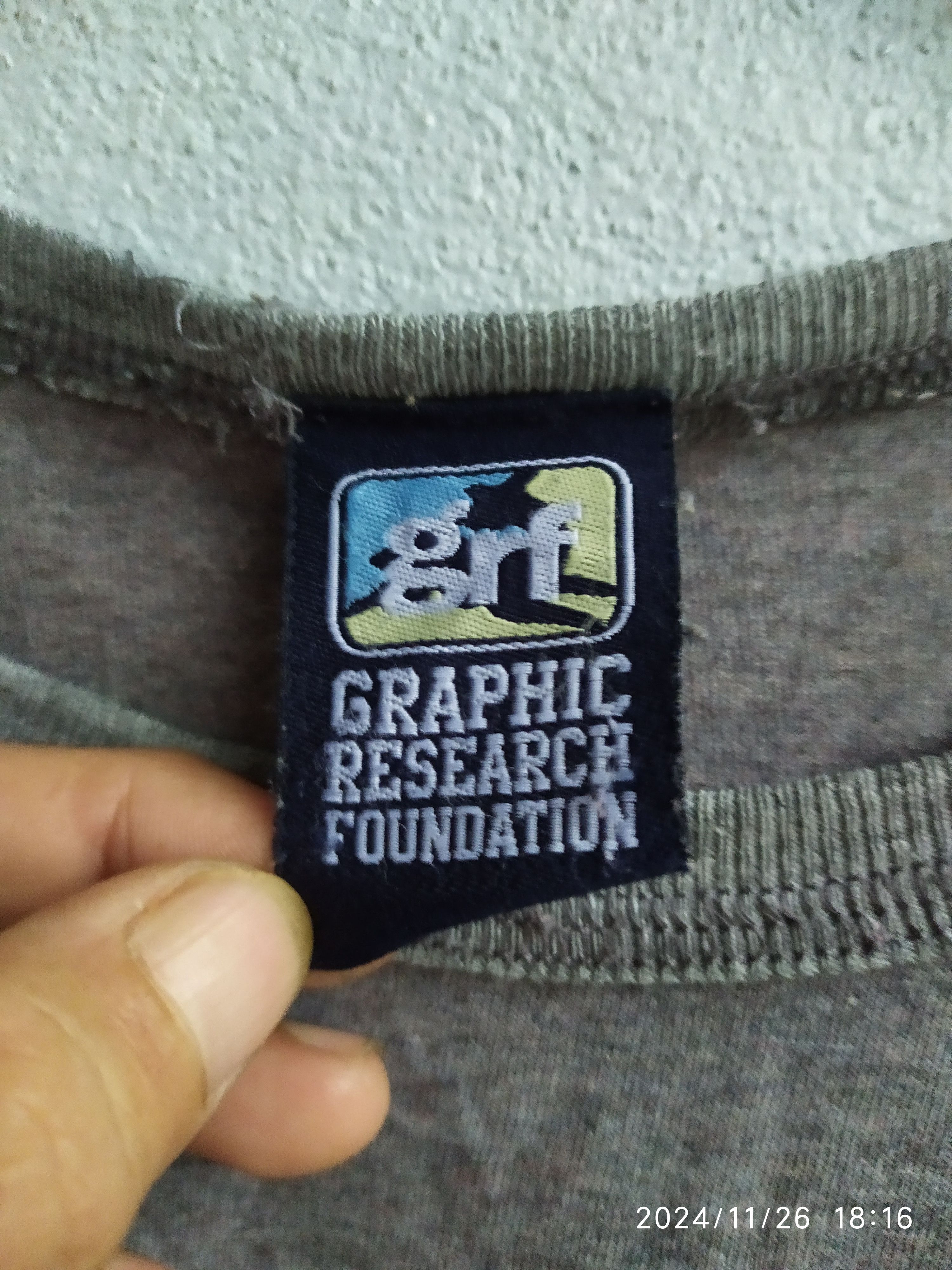 Beauty Beast × If Six Was Nine × Japanese Brand VINTAGE GRAPHIC RESEARCH FOUNDATION SKULL SHIRT Size US L / EU 52-54 / 3 - 10 Thumbnail