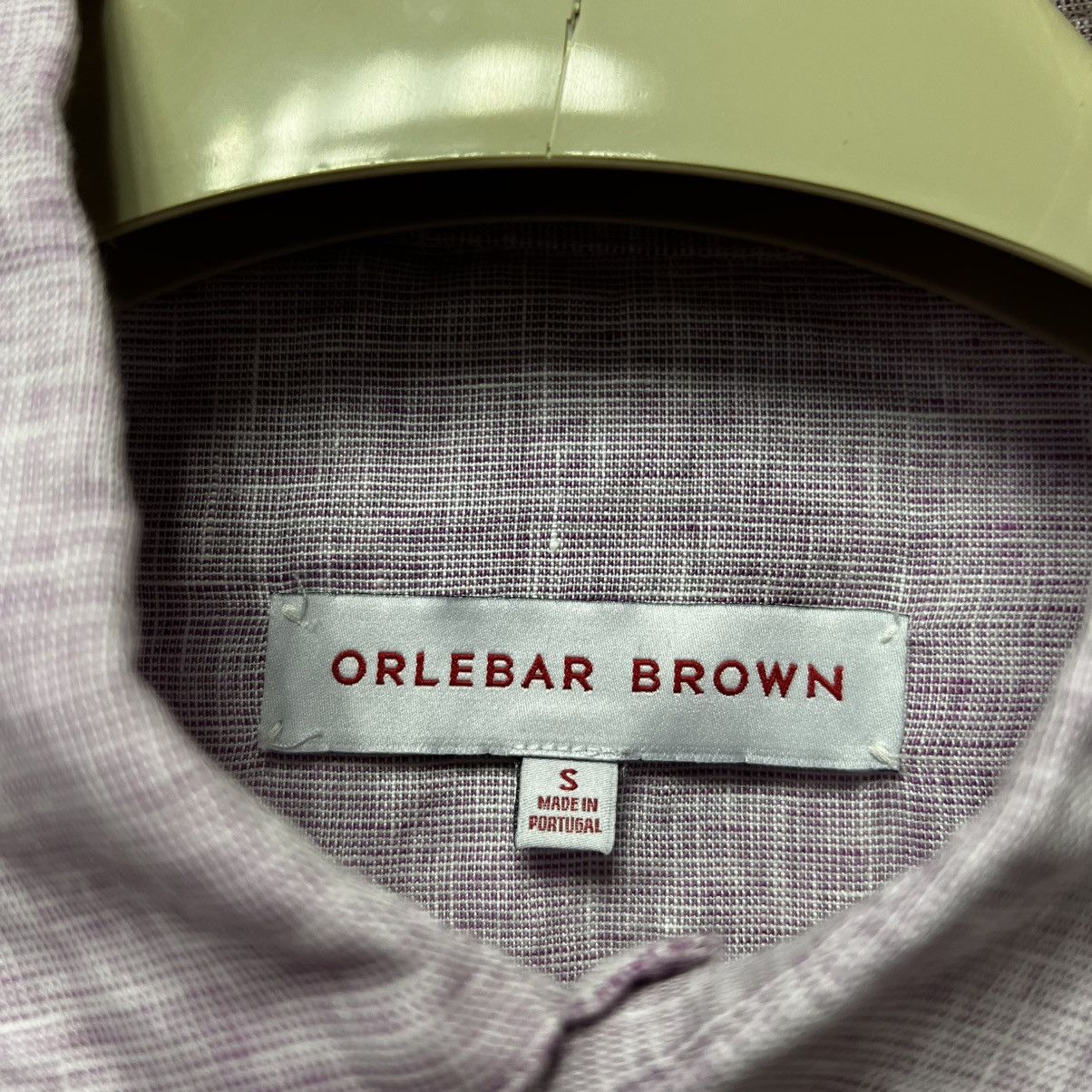 Orlebar Brown Orlebar Brown Shirt Linen Long Sleeve Button Size S Size US S / EU 44-46 / 1 - 8 Thumbnail