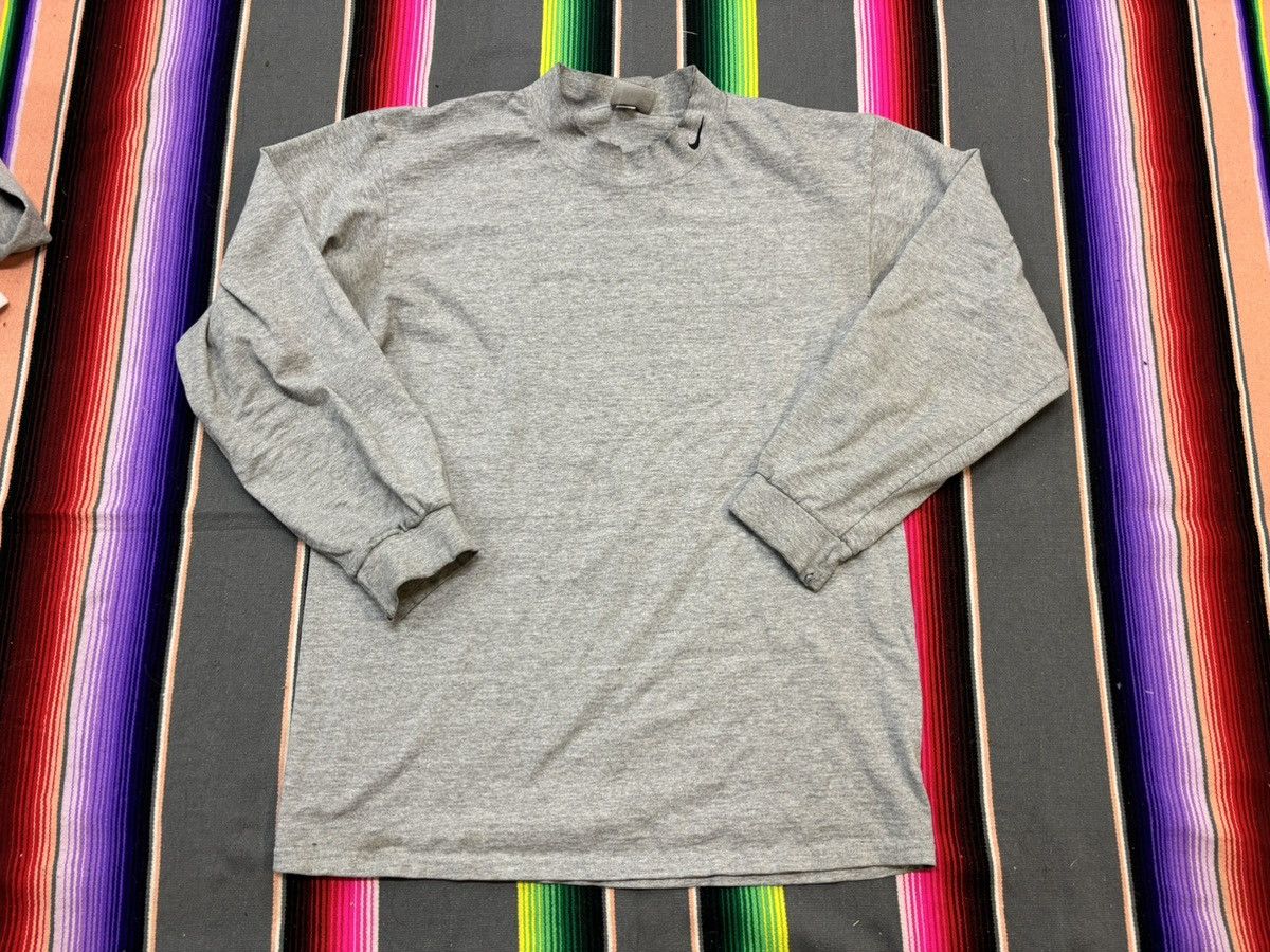 Nike 90’s Nike Mini Swoosh Mock Neck Long Sleeve Bundle L/XL Size US XL / EU 56 / 4 - 9 Thumbnail