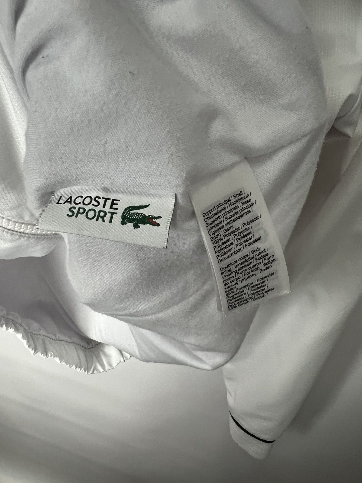 Lacoste Vintage streetwear sportswear Lacoste Novak Djokovic Jacket Size US M / EU 48-50 / 2 - 7 Thumbnail