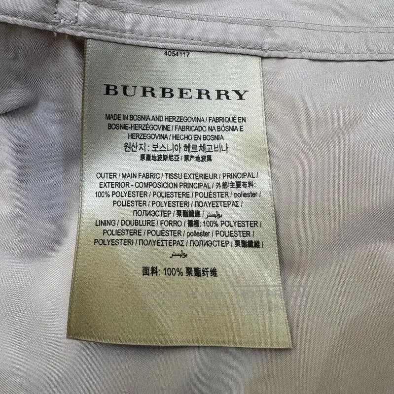 Burberry Burberry Zip-Up Mid-Length Trench Coat in Pale Pink. Size L / US 10 / IT 46 - 8 Thumbnail