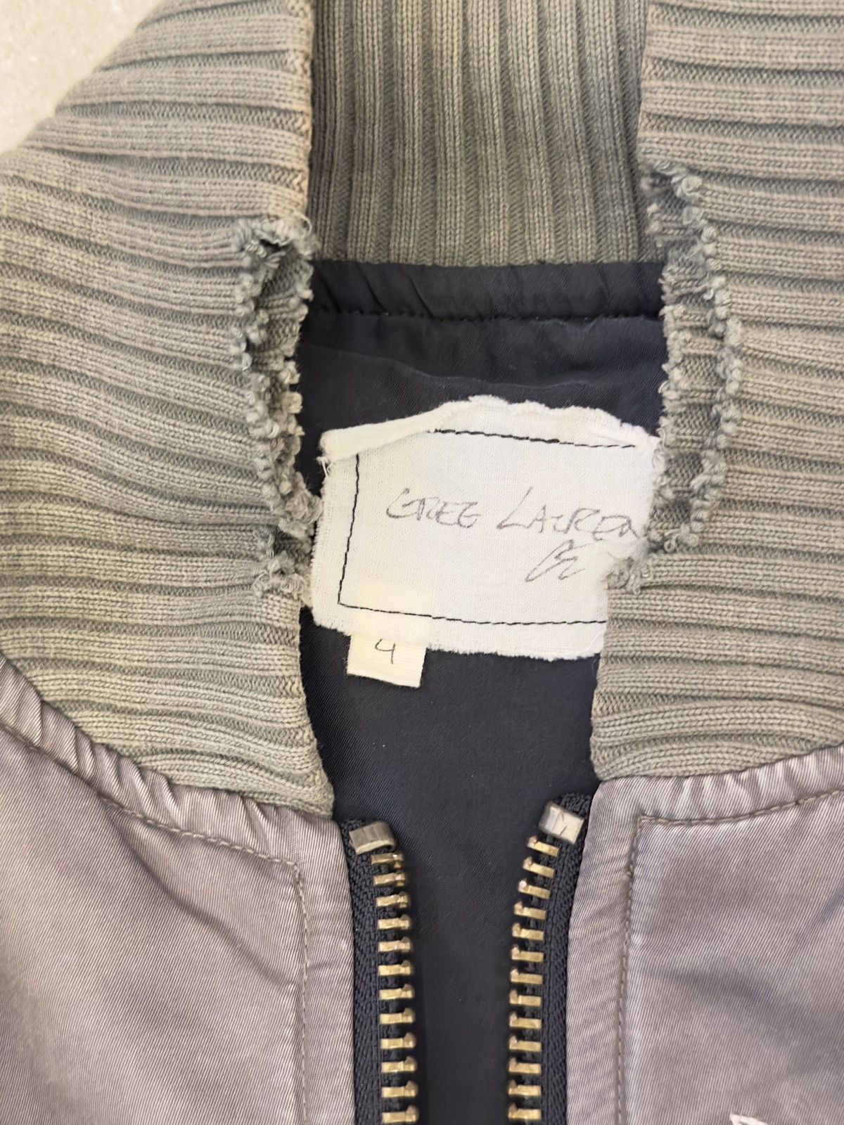 Greg Lauren Greg Lauren Washed Satin Souvenir Flight Jacket Size US M / EU 48-50 / 2 - 3 Thumbnail