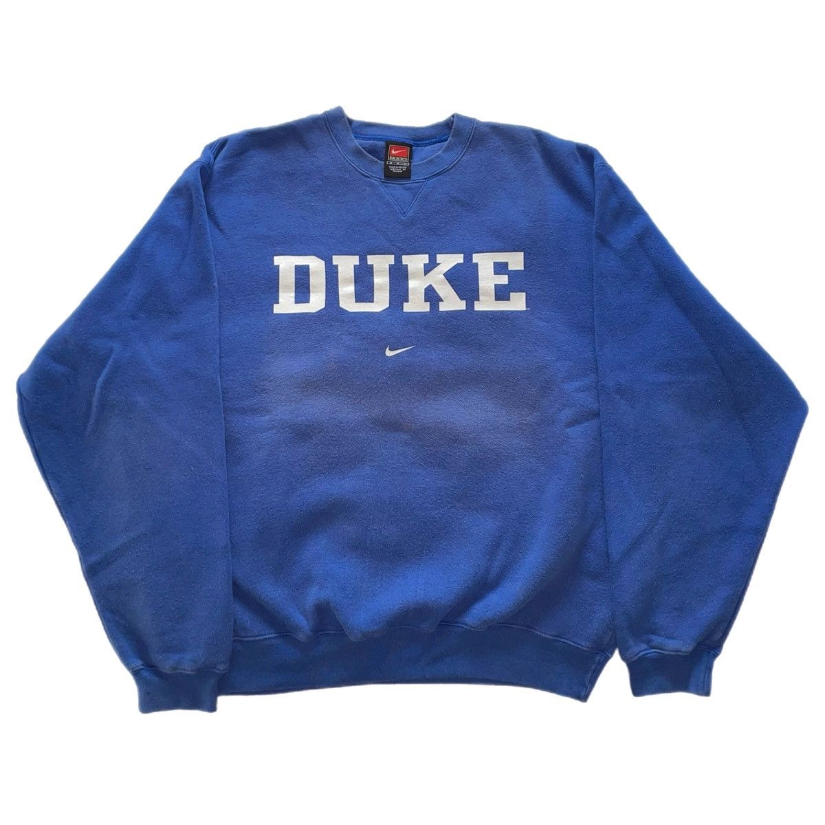 Nike Vintage Blue Duke Nike Crewneck Size US M / EU 48-50 / 2 - 1 Thumbnail