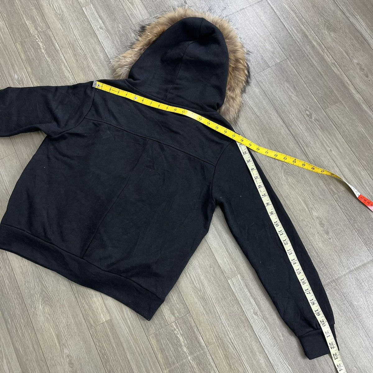 Japanese Brand 2000s Earth x Autumn Asymmetrical Gothic Lgb Zip Fur Hoodie Size US M / EU 48-50 / 2 - 13 Thumbnail