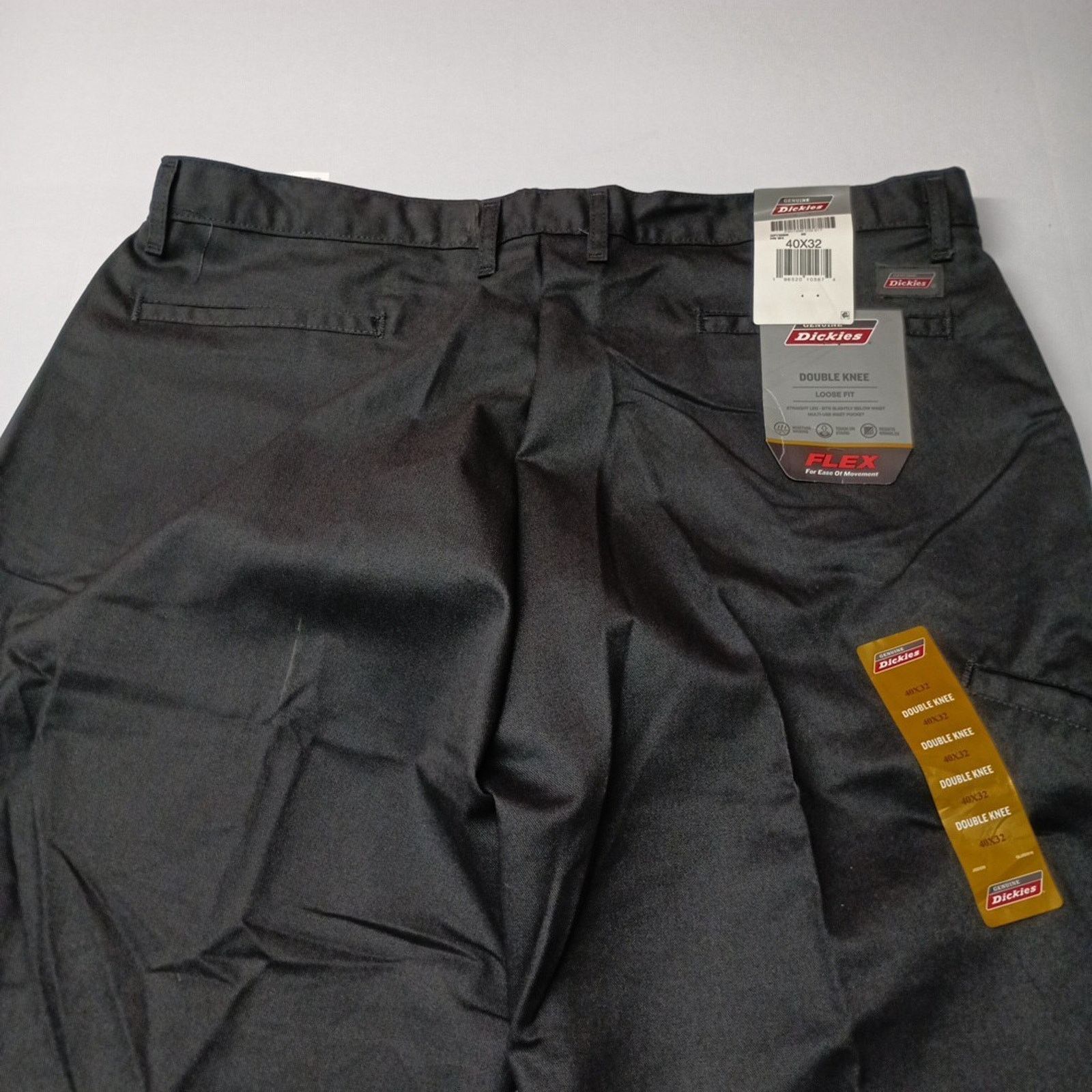 Dickies Dickies Loose Fit Double Knee Work Pants Men's 40x32 Black Size US 40 / EU 56 - 7 Thumbnail