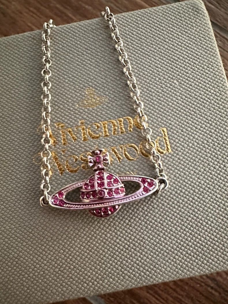 Vivienne Westwood Vivienne Westwood Vintage Saturn Pink Quartz Bracelet Size ONE SIZE - 3 Thumbnail